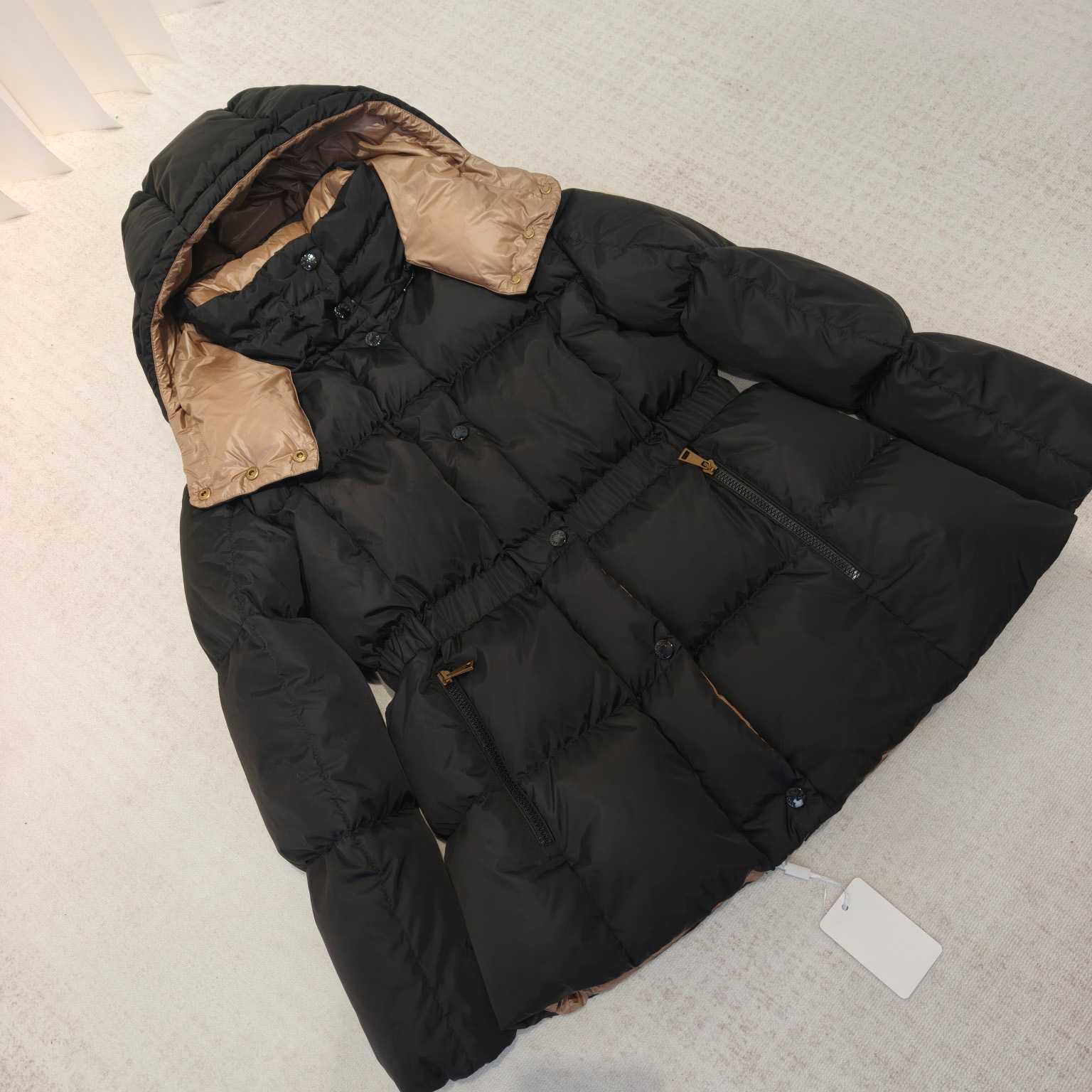 Moncler Agneux Square-Quilted Hooded Short Down Jacket - EUR FASHION