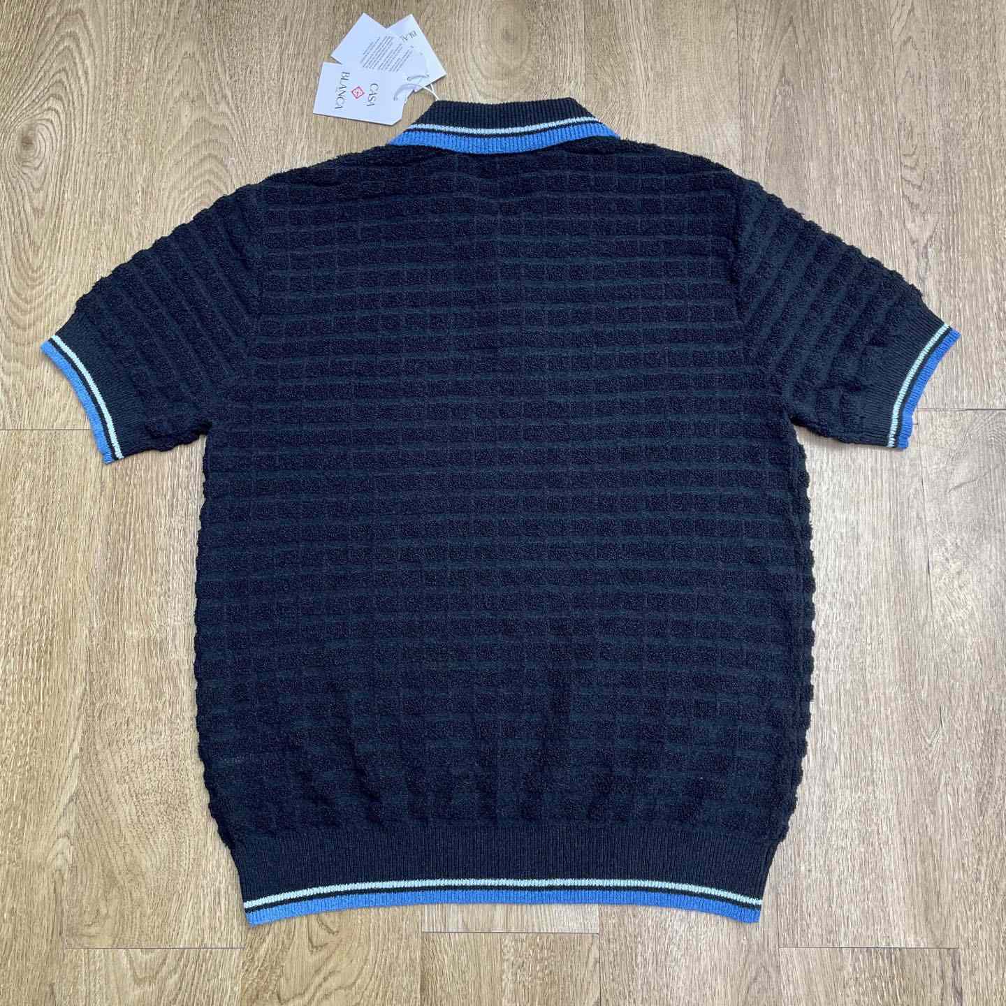 Casablanca Cotton Boucle Polo Shirt   Z6028 - EUR FASHION