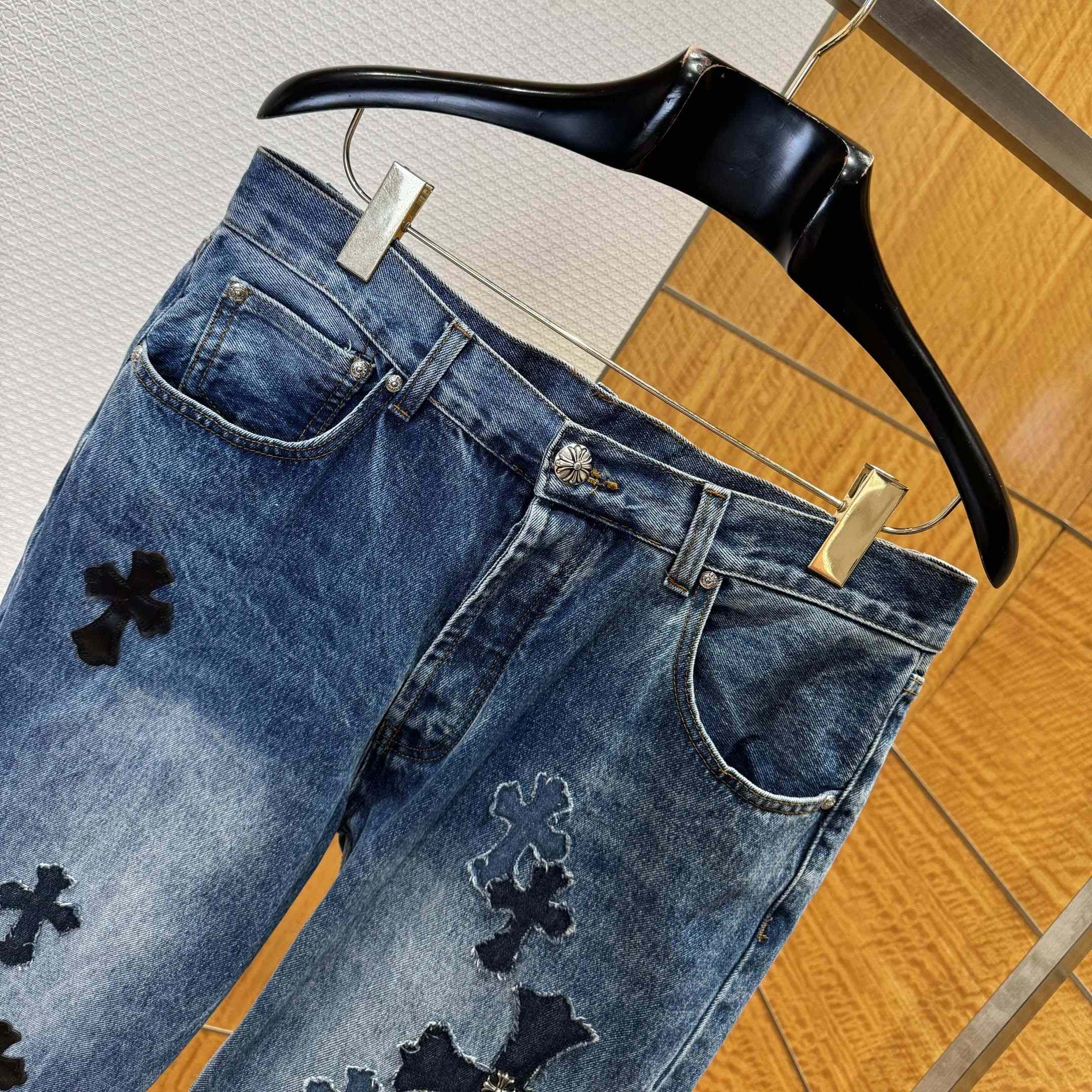 Chrome Hearts Jeans - EUR FASHION