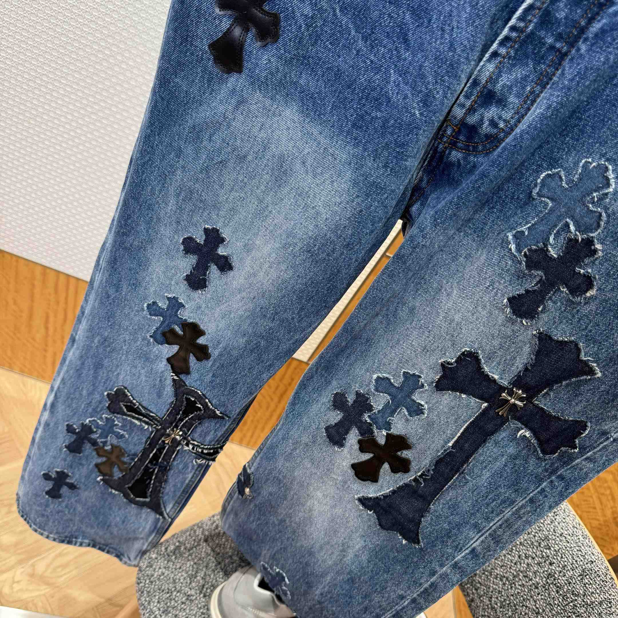 Chrome Hearts Jeans - EUR FASHION