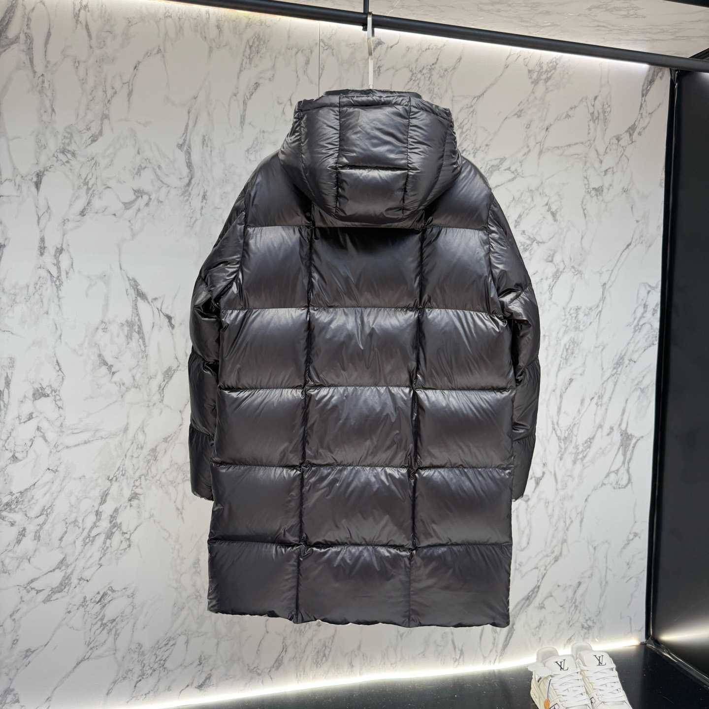Moncler Hooded Long Down Jacket - EUR FASHION