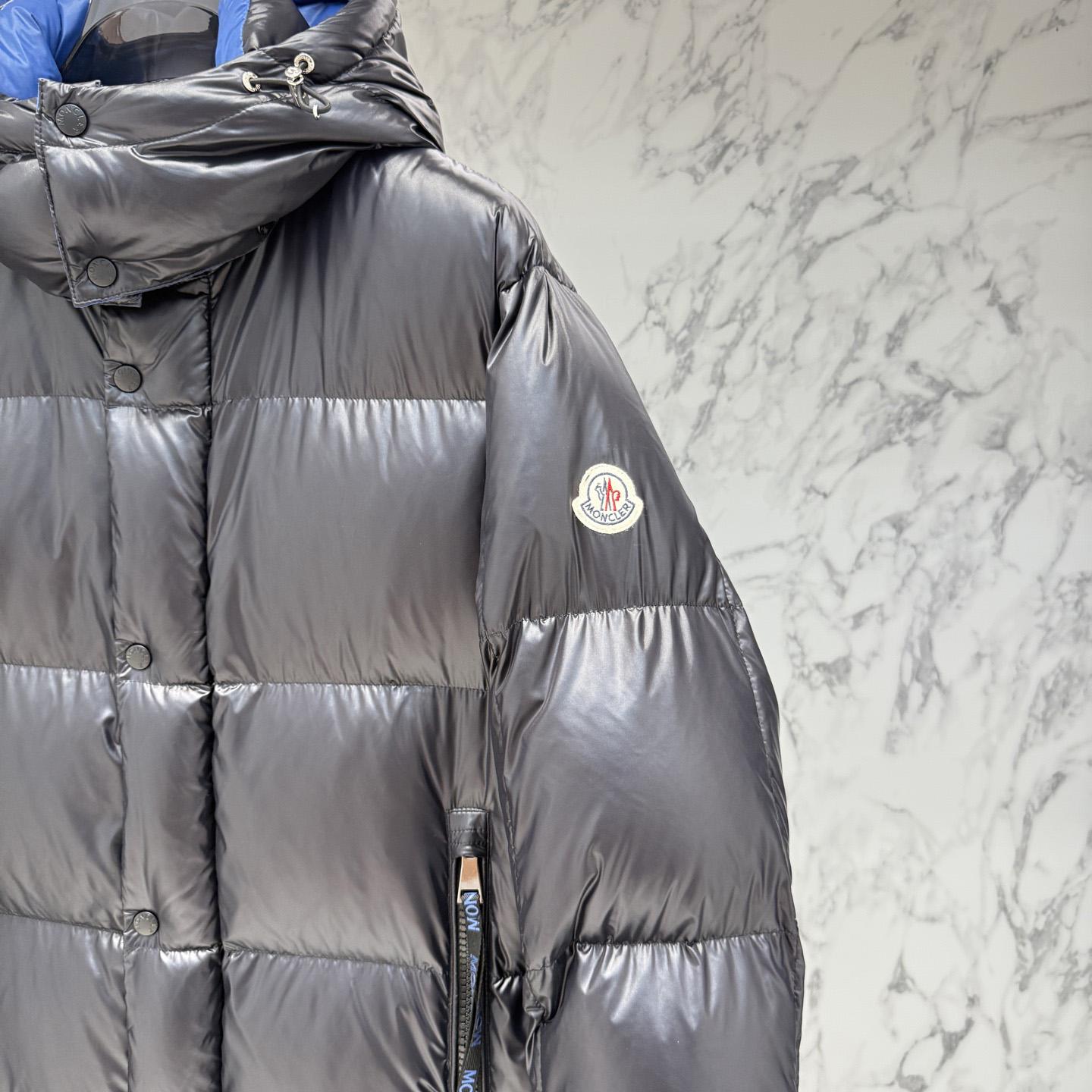 Moncler Hooded Long Down Jacket - EUR FASHION