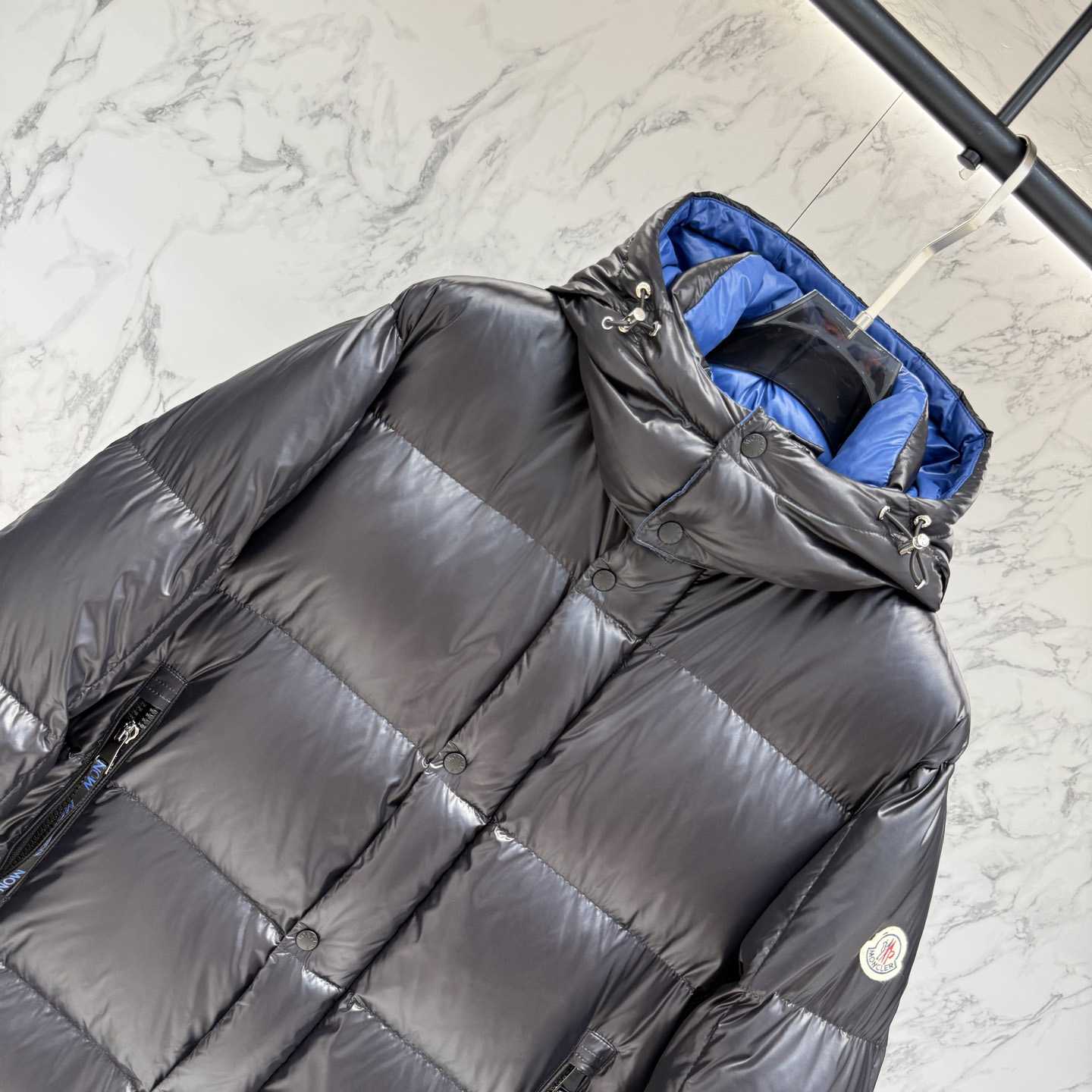 Moncler Hooded Long Down Jacket - EUR FASHION