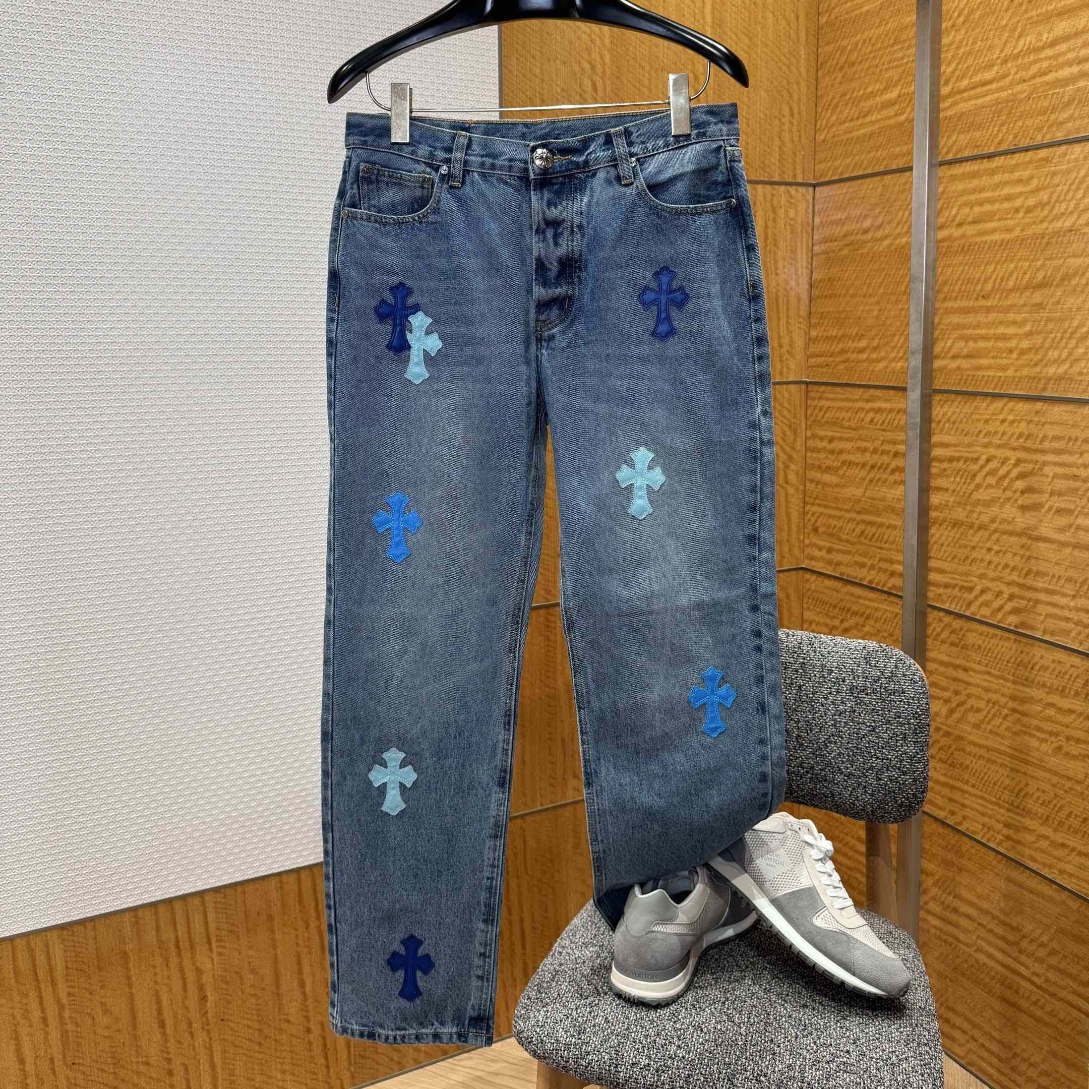 Chrome Hearts Jeans - EUR FASHION