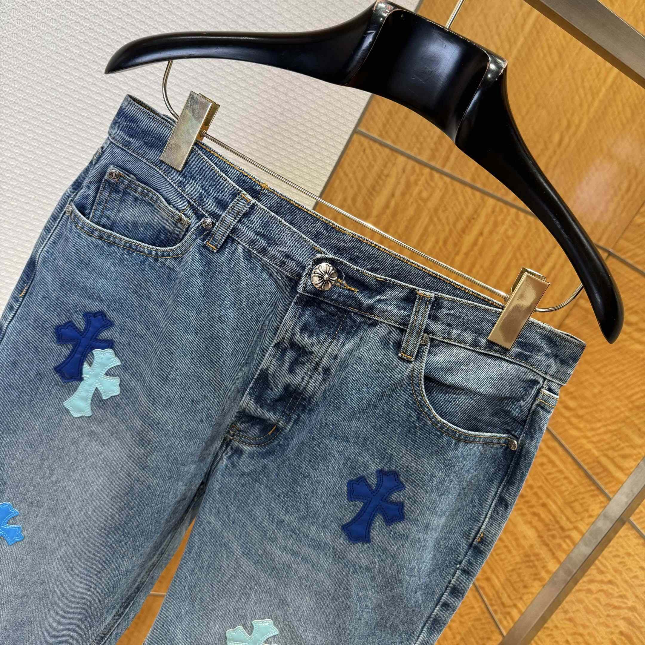 Chrome Hearts Jeans - EUR FASHION