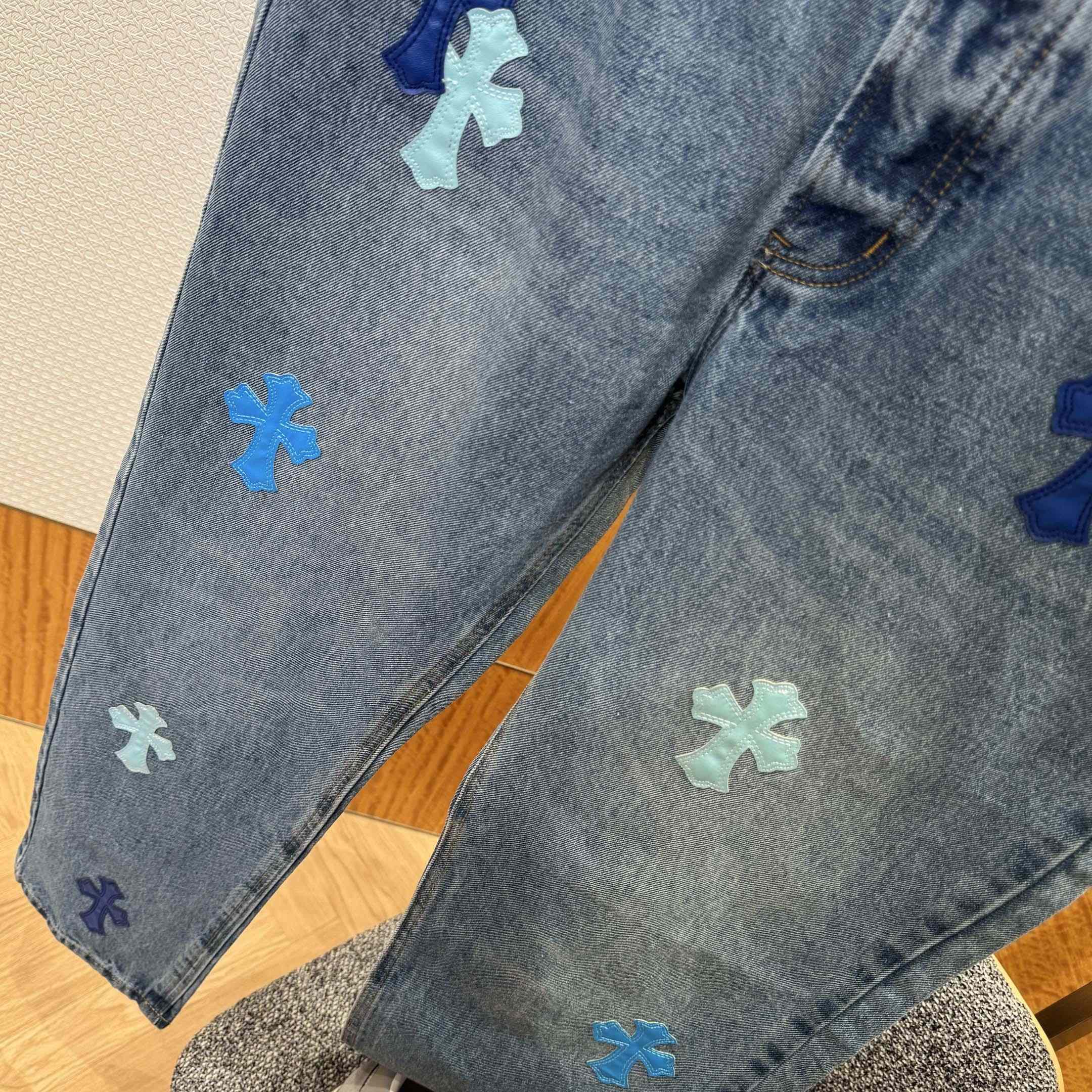 Chrome Hearts Jeans - EUR FASHION