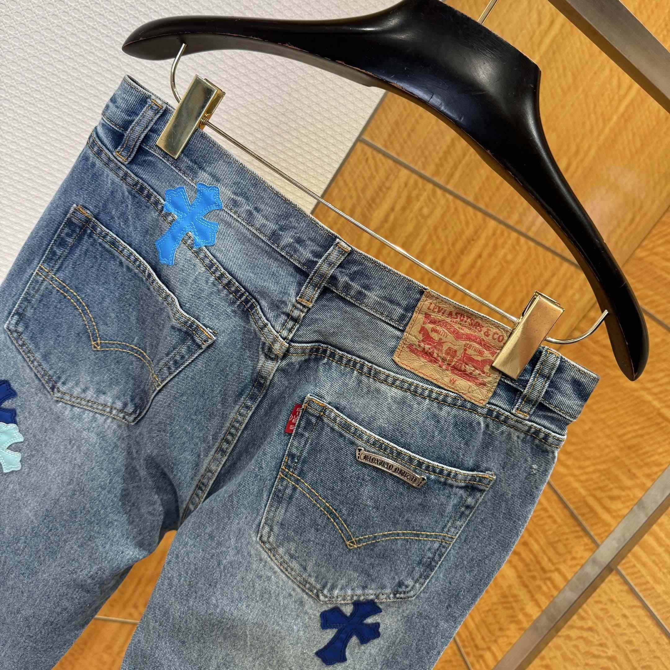 Chrome Hearts Jeans - EUR FASHION