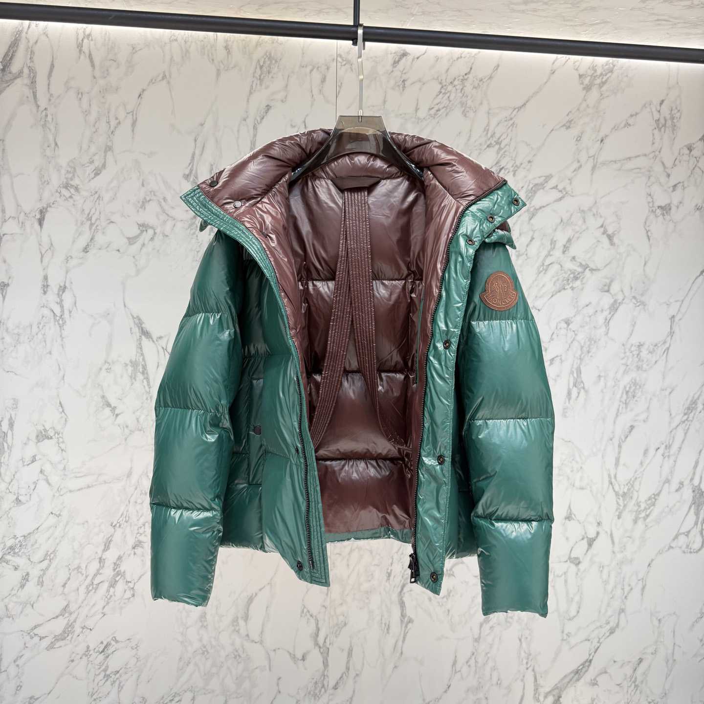 Moncler Parana Hooded Short Down Jacket   - EUR FASHION