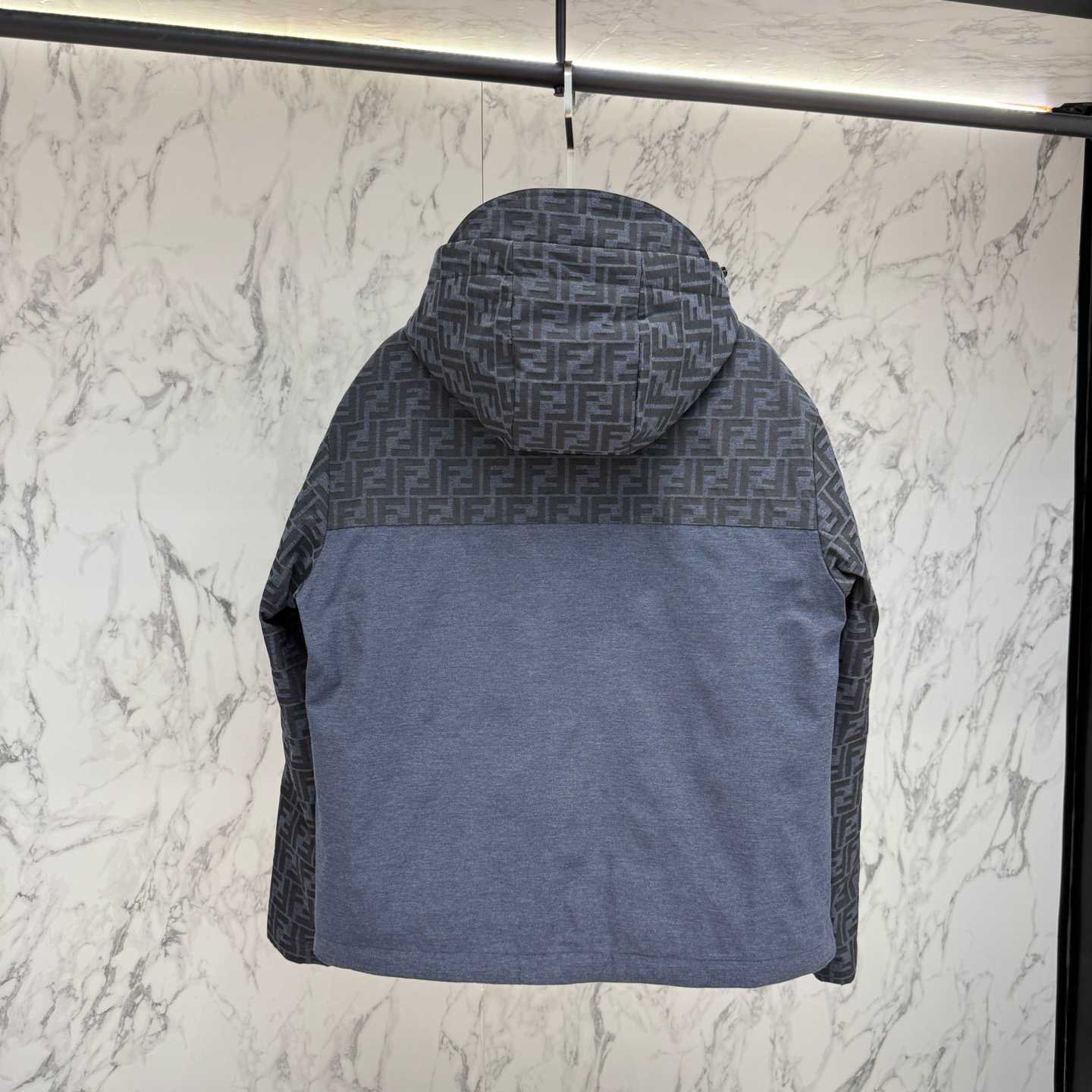 Fendi 'FF Denim Tech' Padded Jacket - EUR FASHION