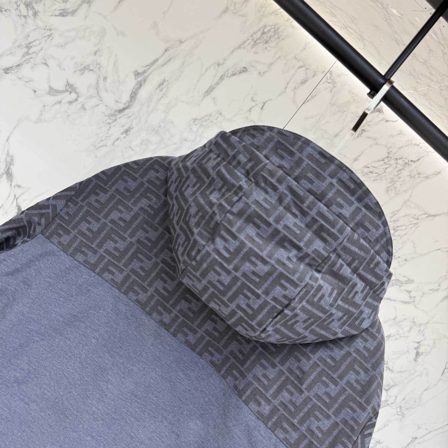 Fendi 'FF Denim Tech' Padded Jacket - EUR FASHION