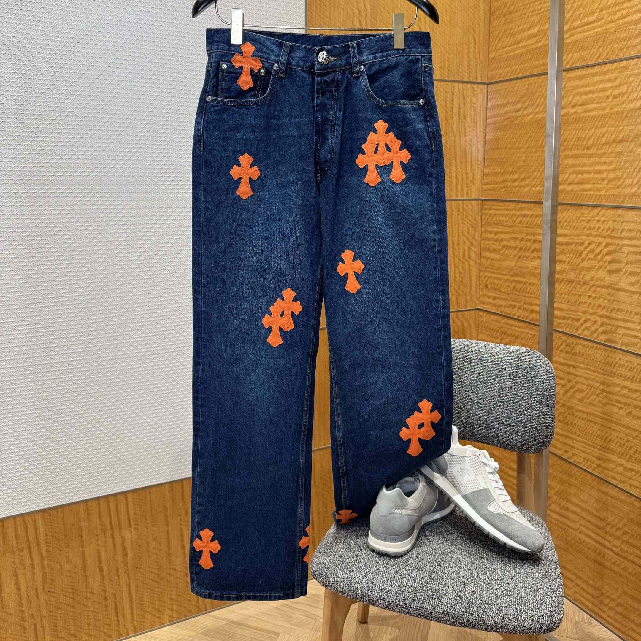 Chrome Hearts Jeans - EUR FASHION