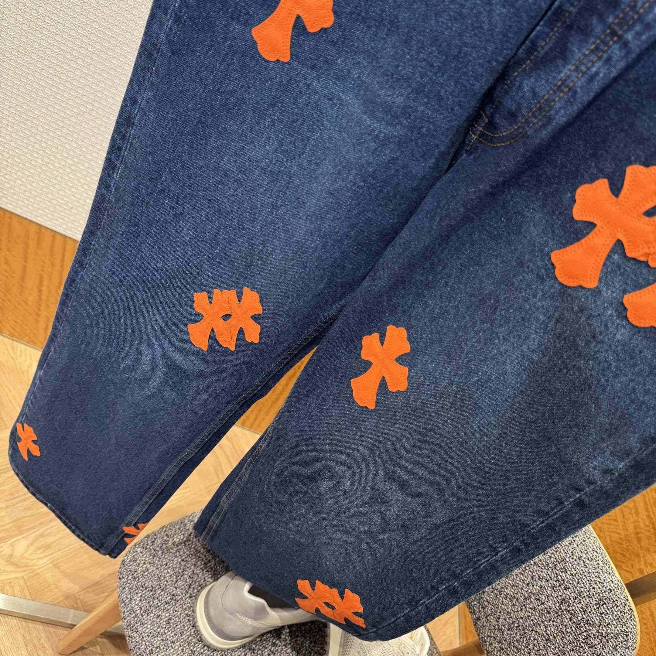 Chrome Hearts Jeans - EUR FASHION
