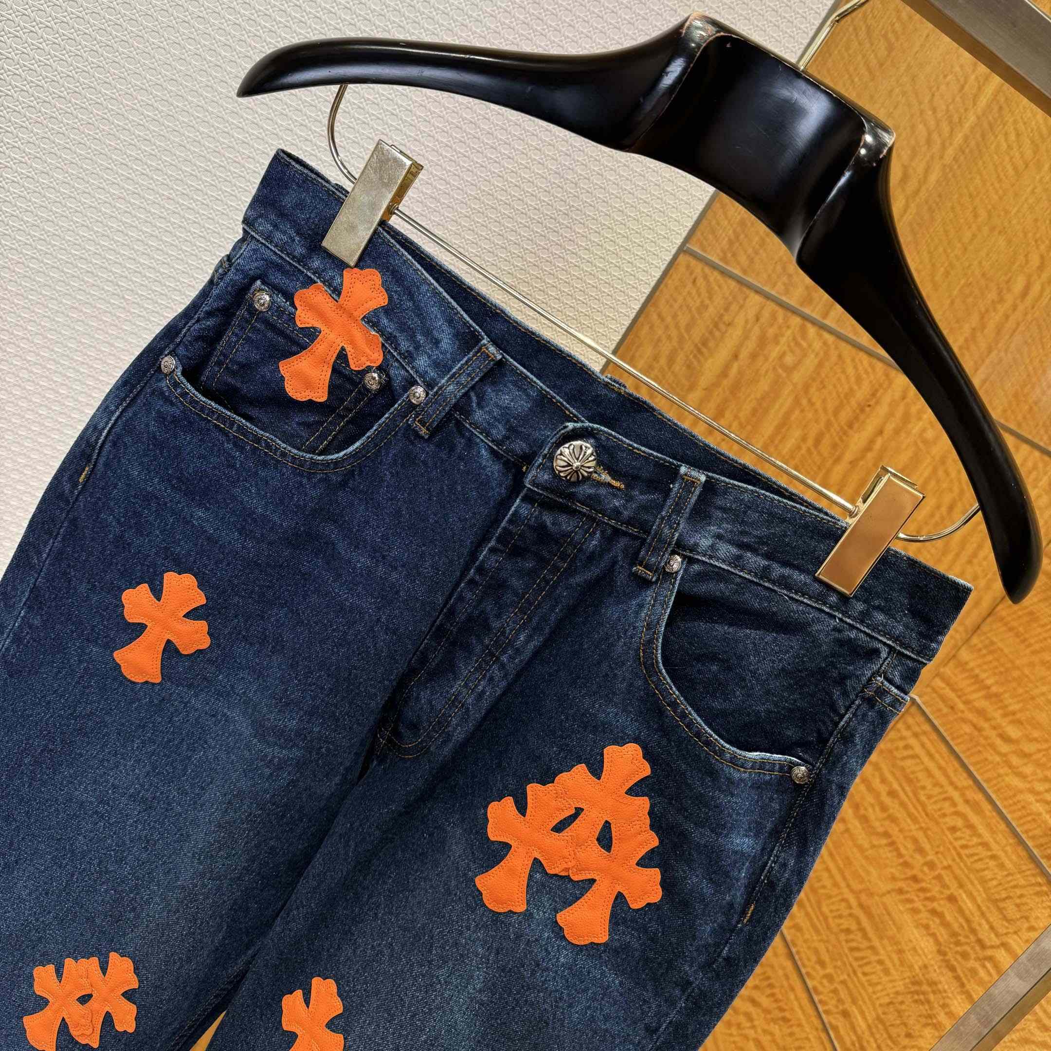 Chrome Hearts Jeans - EUR FASHION