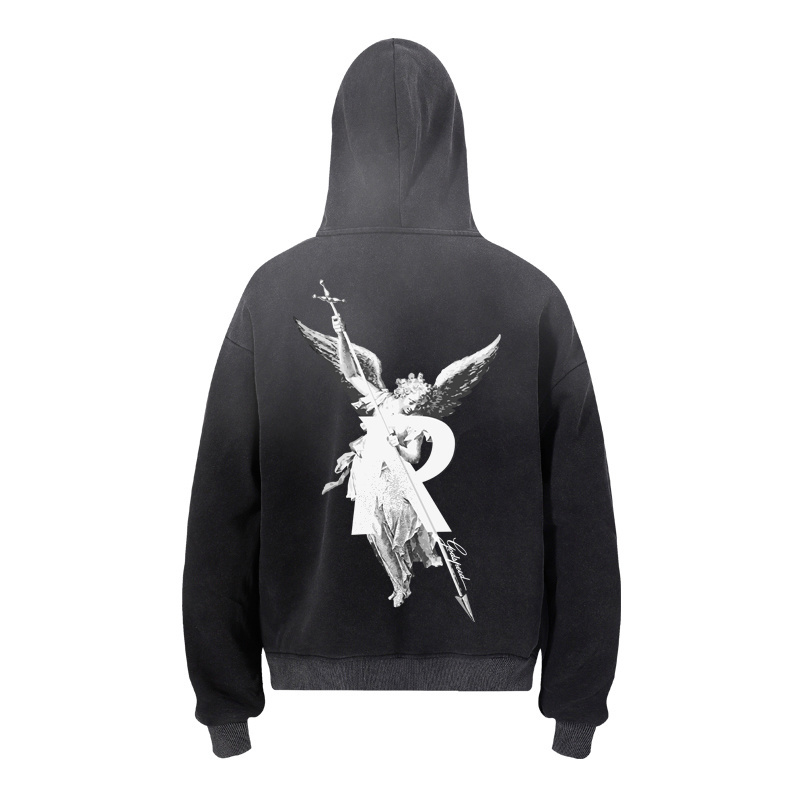 Represent Archangel Washed Hoodie  - EUR FASHION