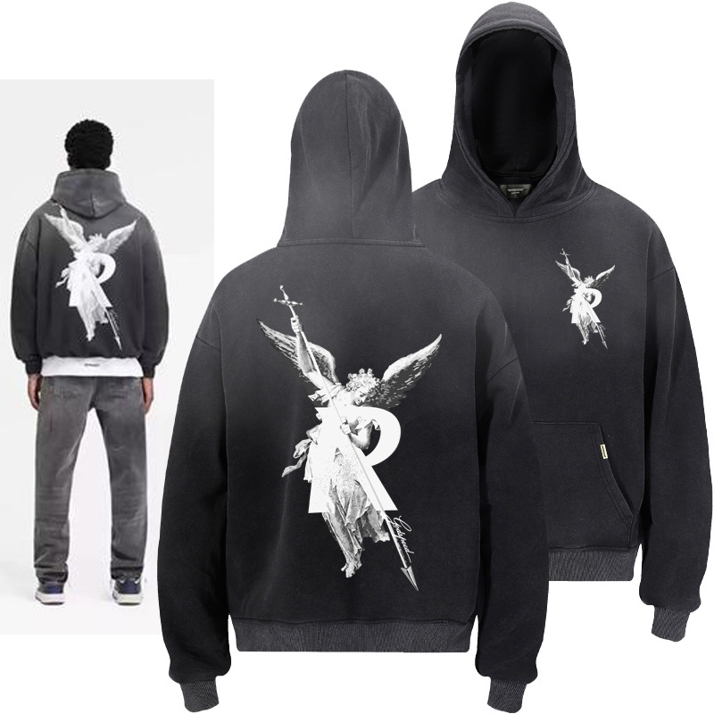Represent Archangel Washed Hoodie  - EUR FASHION