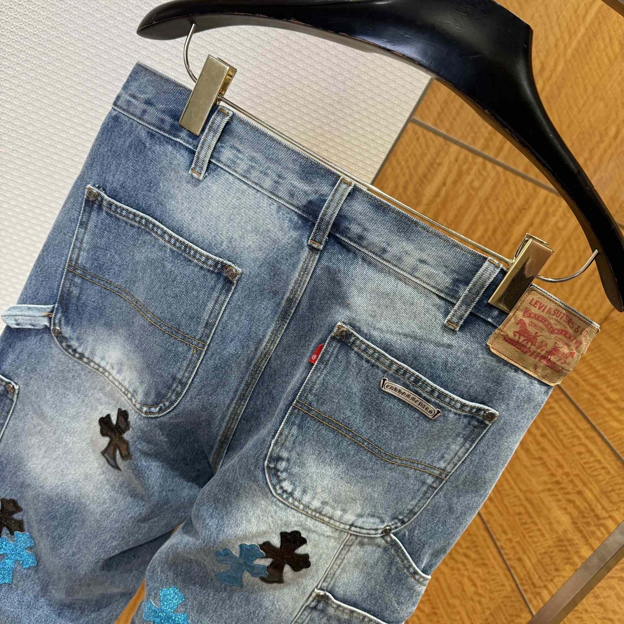 Chrome Hearts Jeans - EUR FASHION