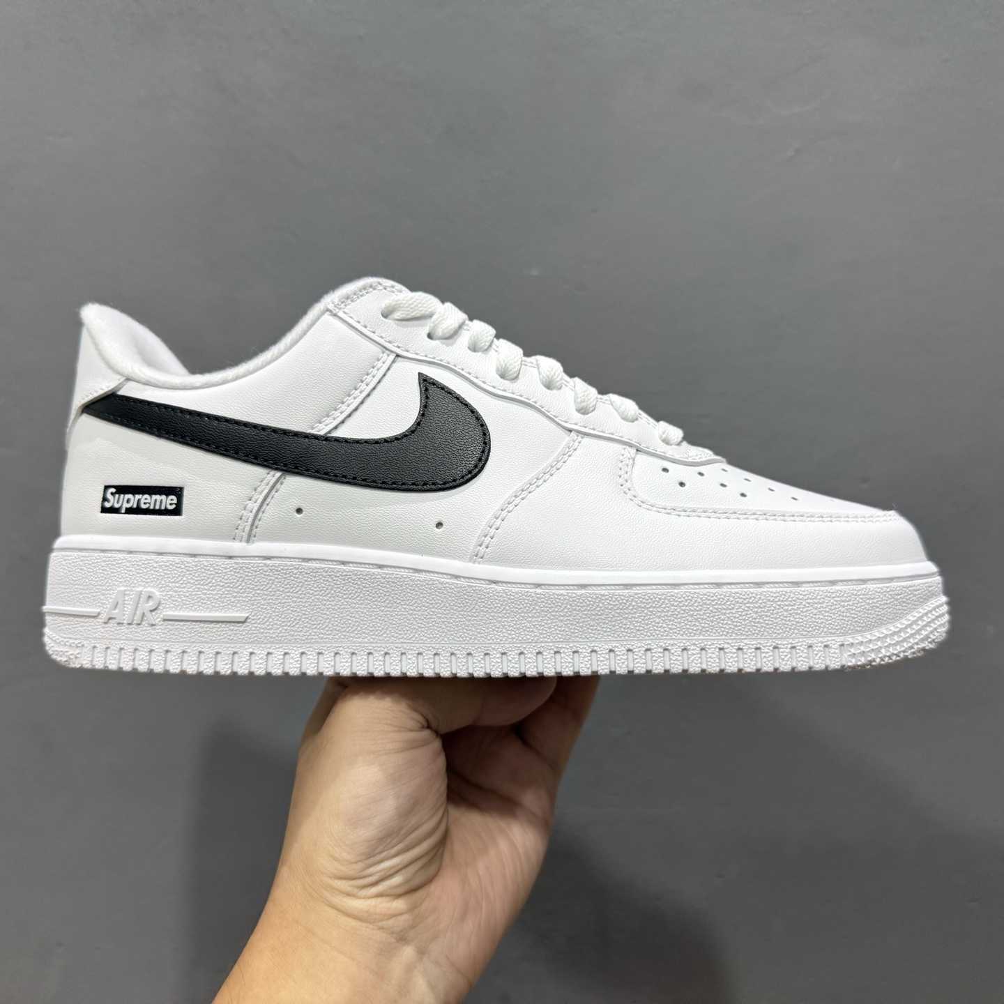 Supreme x Nike Air Force 1 Low “Box Logo - White Black” G Edition CU9225-102 - EUR FASHION
