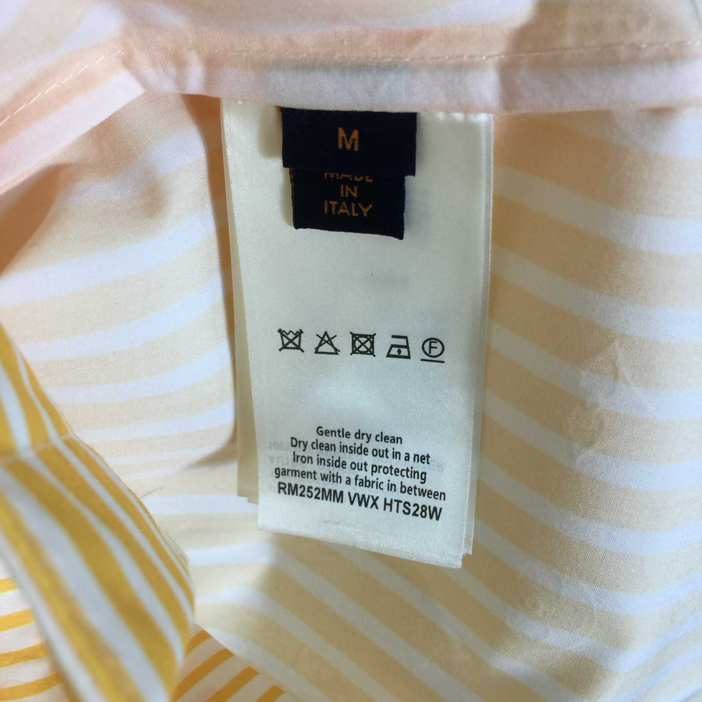 Louis Vuitton Monogram Striped Patchwork Short-Sleeved Shirt   1AHVWT - EUR FASHION