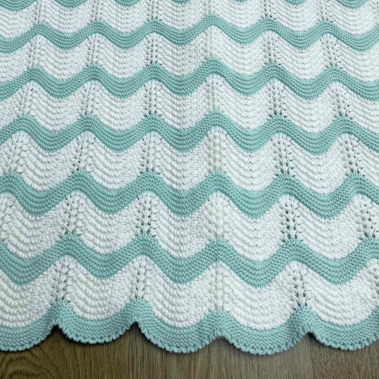 Casablanca Gradient Wave Cotton Crochet Short Sleeve Shirt   D0110 - EUR FASHION