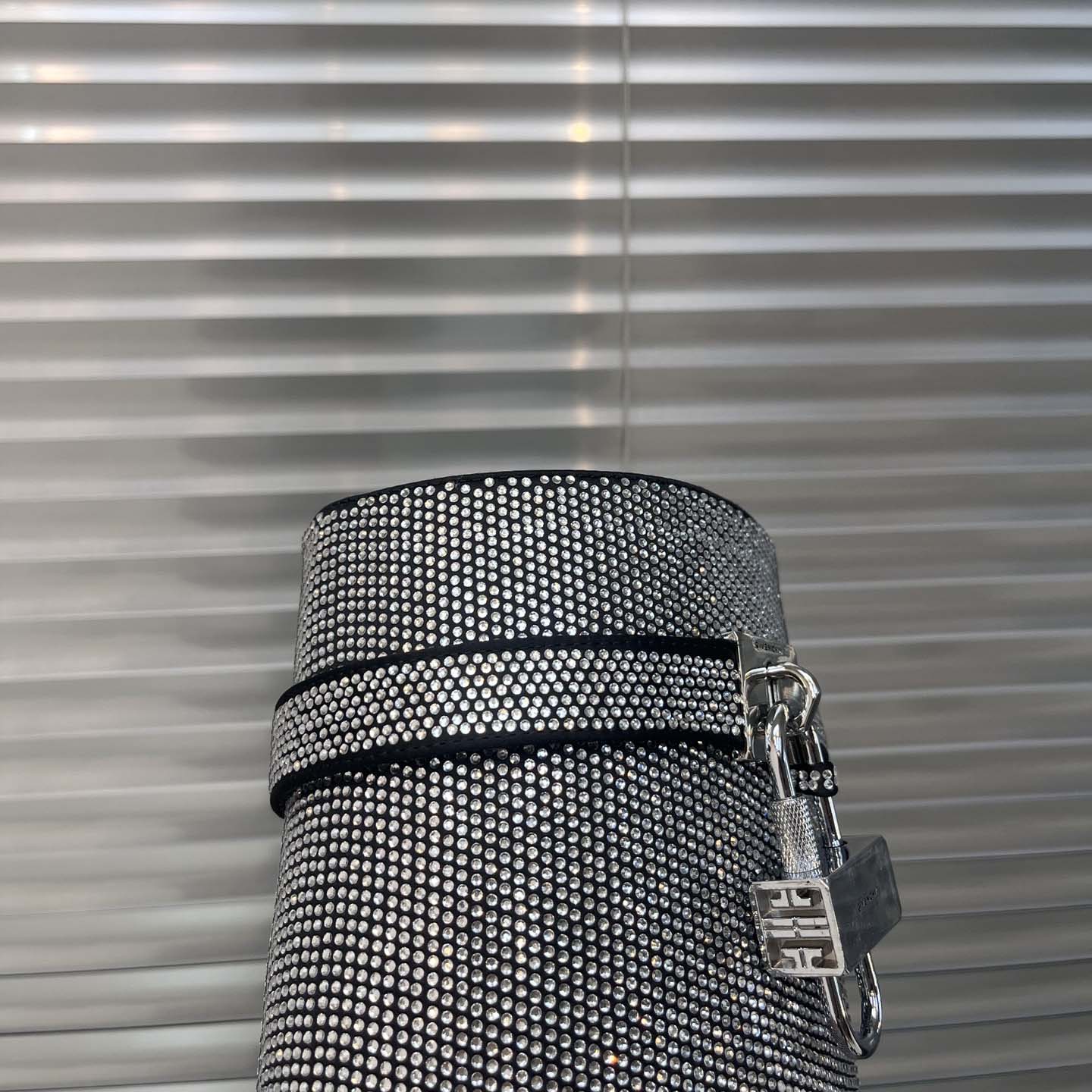 Givenchy Shark Lock Leather Knee-high Boots - EUR FASHION