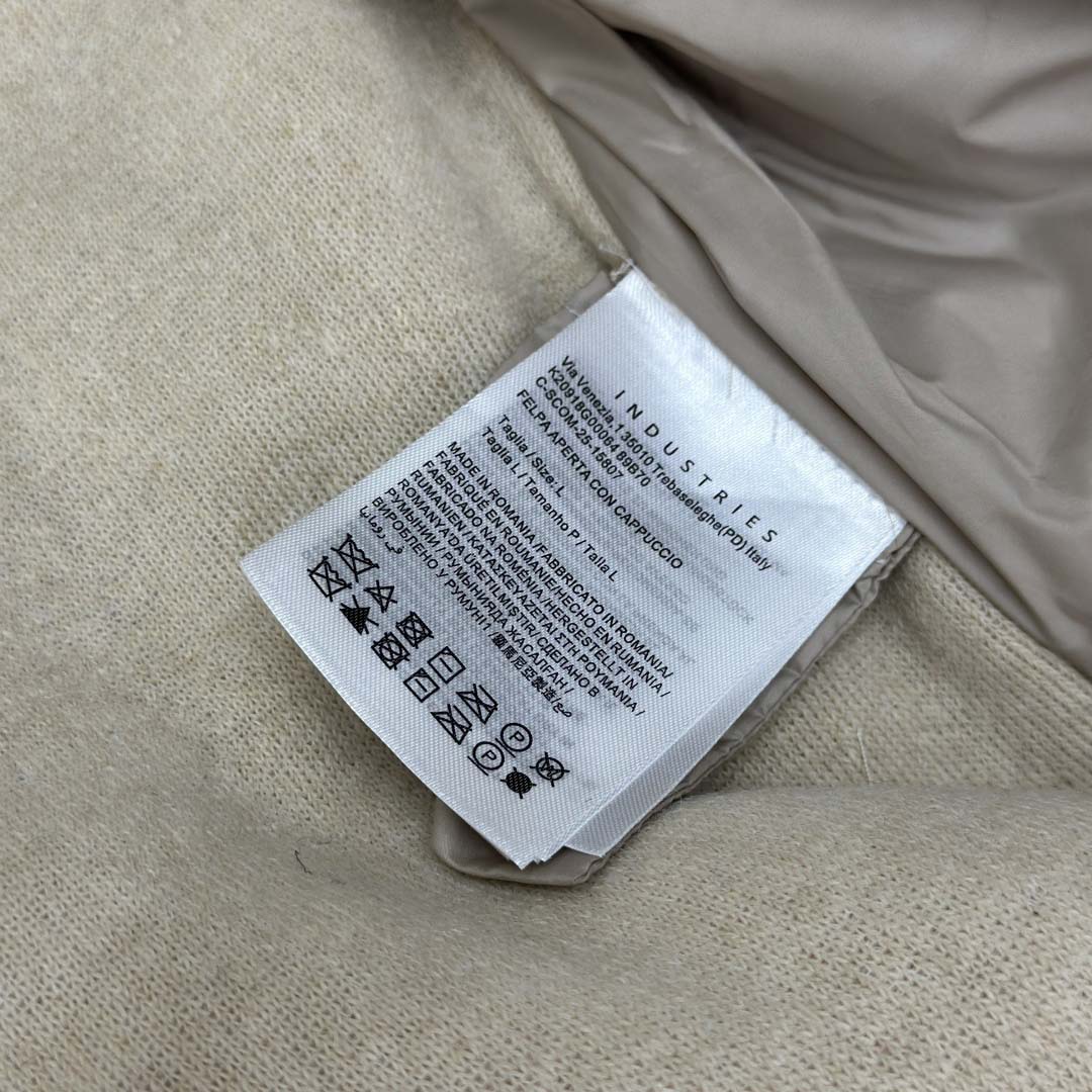 Moncler Geometric Jacquard Wool Blend Hoodie - EUR FASHION