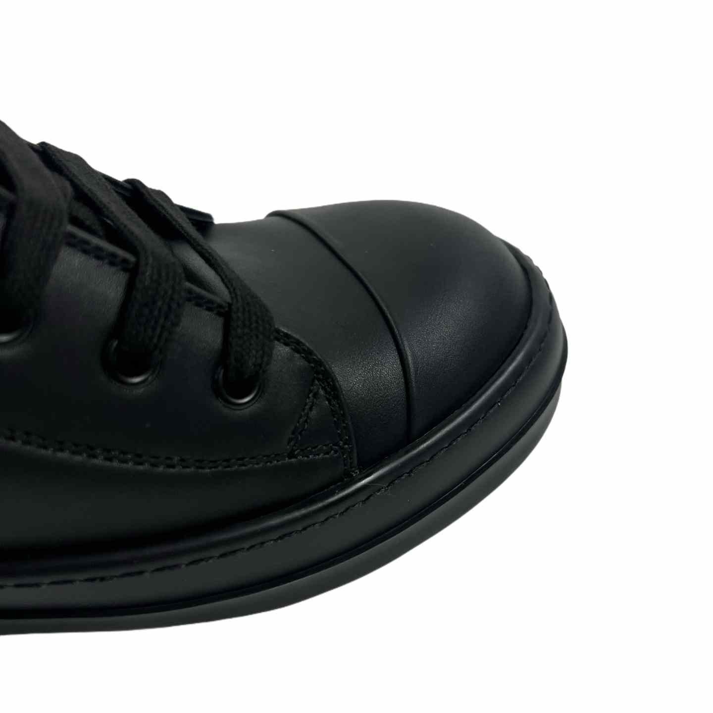 Rick Owens lace-up Leather Sneakers  - EUR FASHION