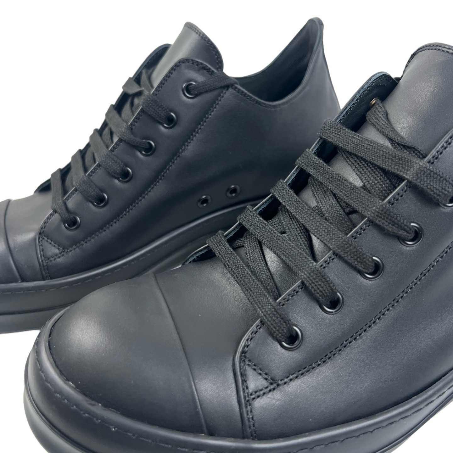 Rick Owens lace-up Leather Sneakers  - EUR FASHION