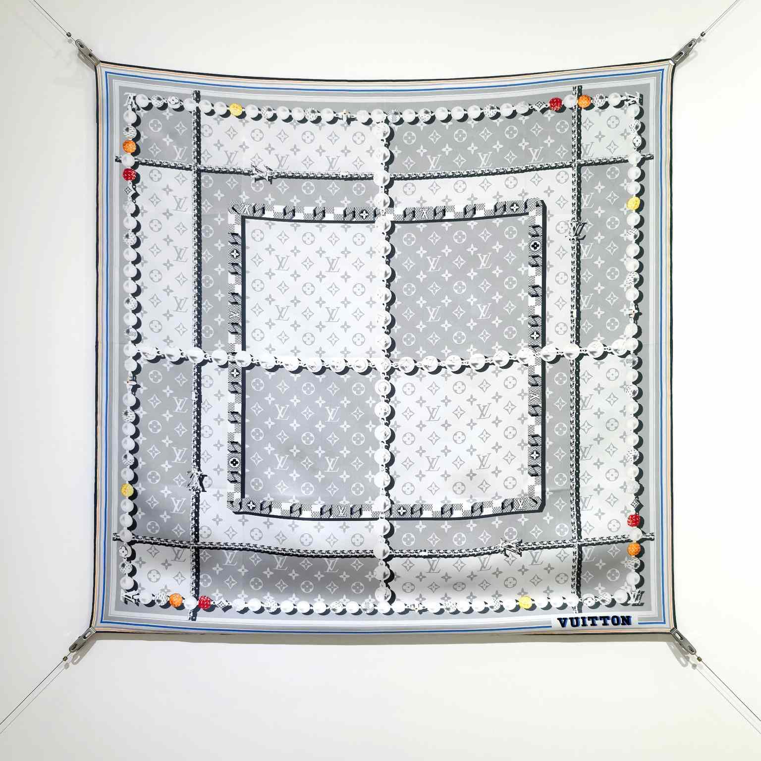 Louis Vuitton Dandy Monogram Silk Square   M94847 - EUR FASHION