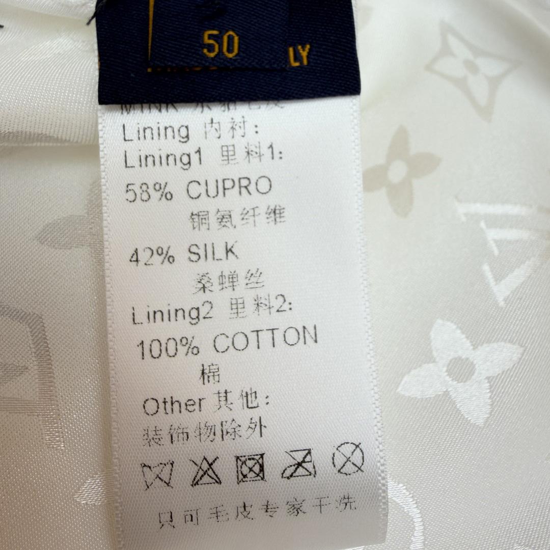 Louis Vuitton Mink Trucker Jacket   1AFXB6 - EUR FASHION