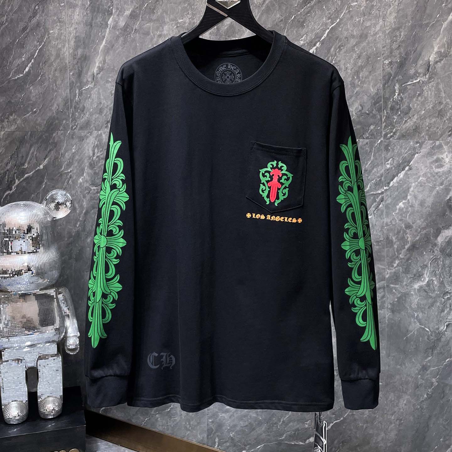 Chrome Hearts Long-sleeved Tee - EUR FASHION