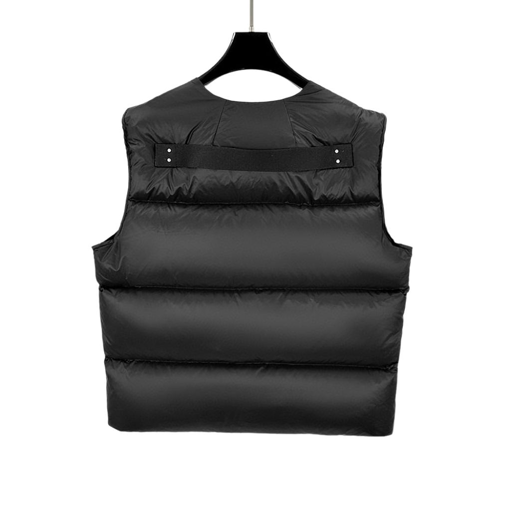 Rick Owens Pocket Goose Down Puffer Vest - EUR FASHION