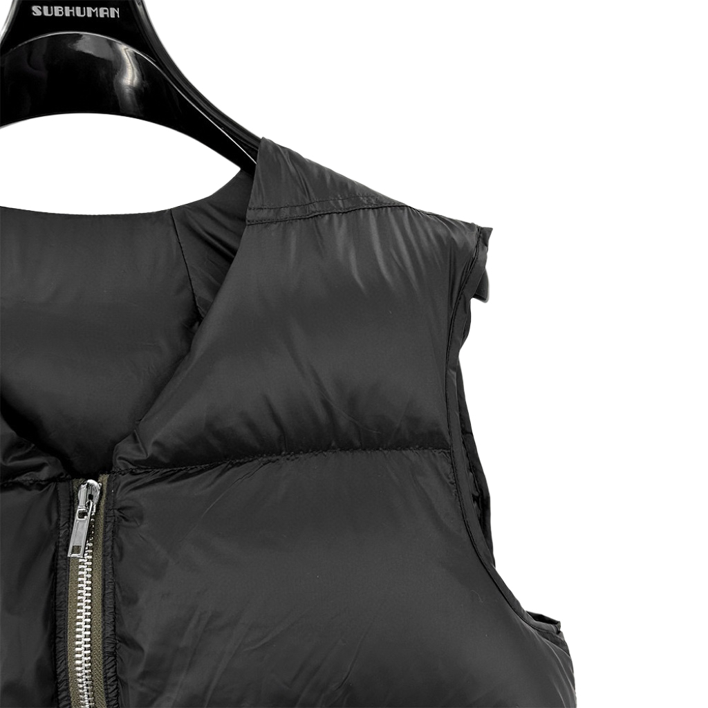 Rick Owens Pocket Goose Down Puffer Vest - EUR FASHION