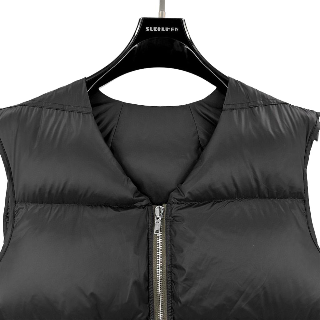 Rick Owens Pocket Goose Down Puffer Vest - EUR FASHION