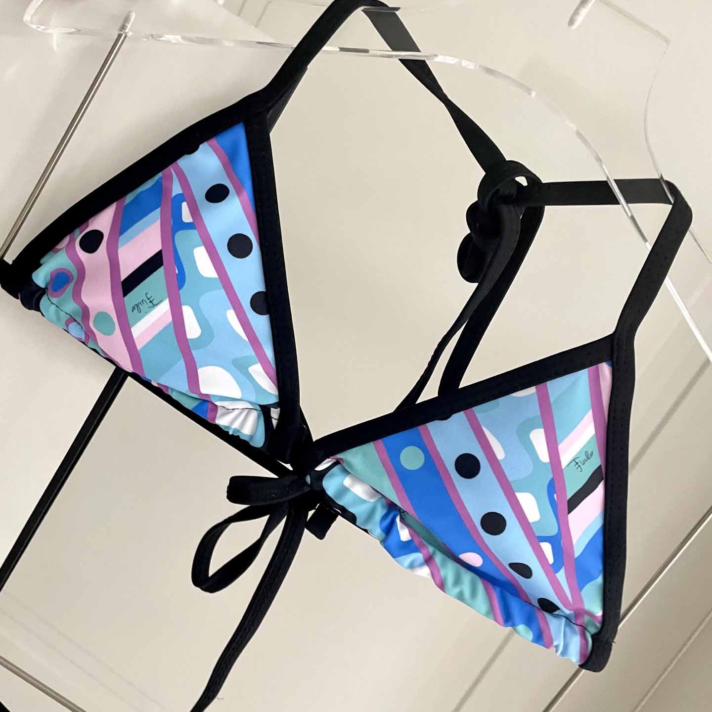 Pucci Iride-Print Bikini Top And Bikini Briefs - EUR FASHION