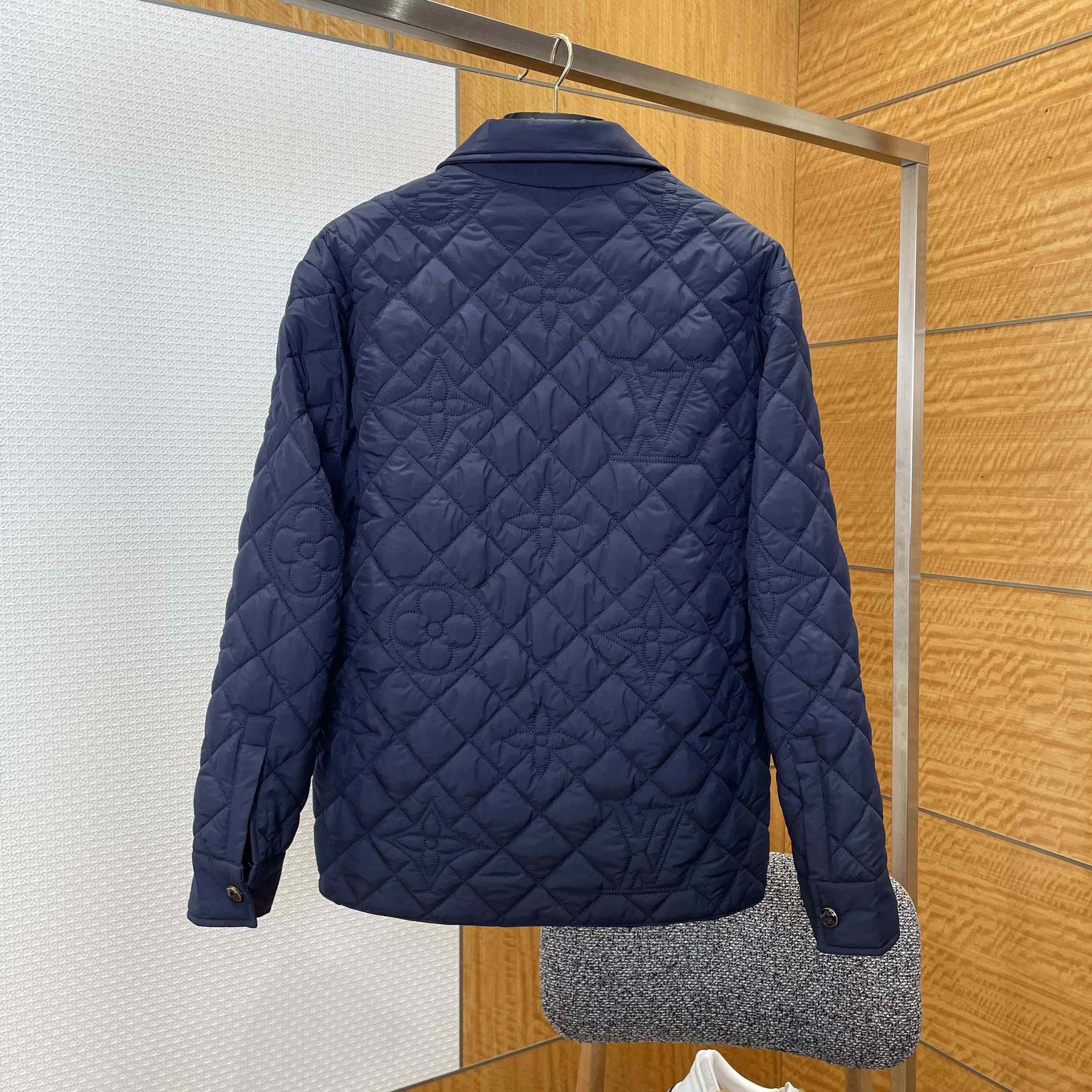 Louis Vuitton Quilted Monogram Overshirt   1AIJRH - EUR FASHION