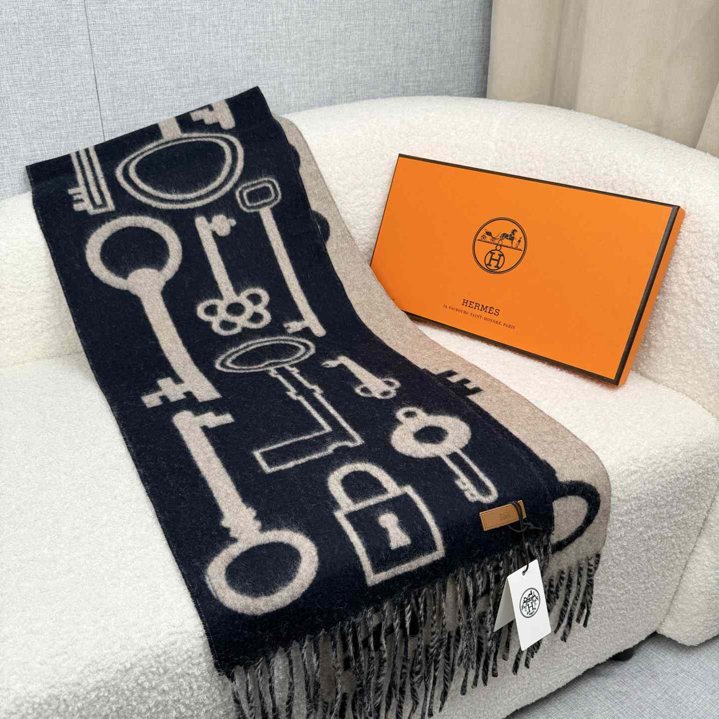 Hermes Casaque Porte-Clefs Scarf - EUR FASHION