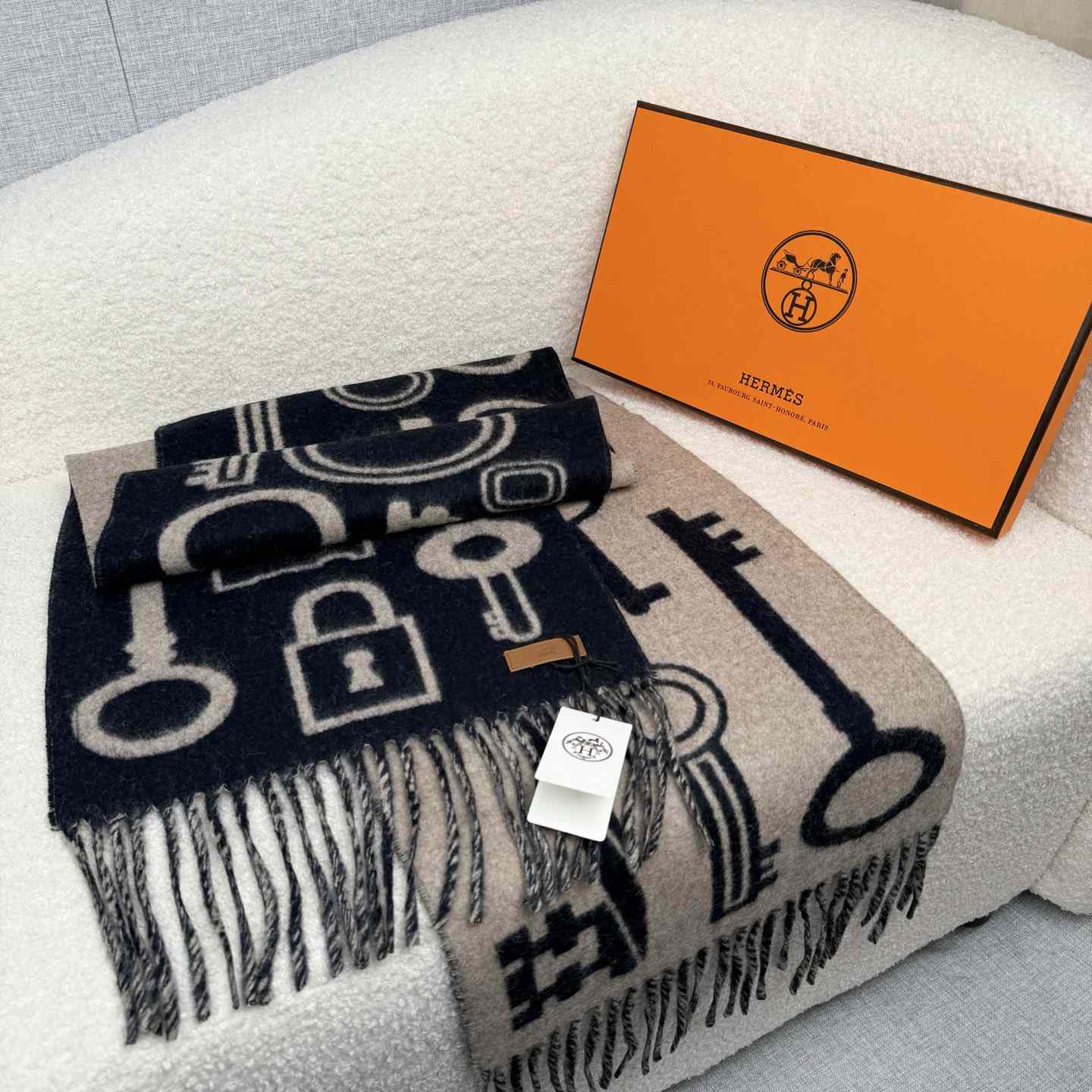 Hermes Casaque Porte-Clefs Scarf - EUR FASHION