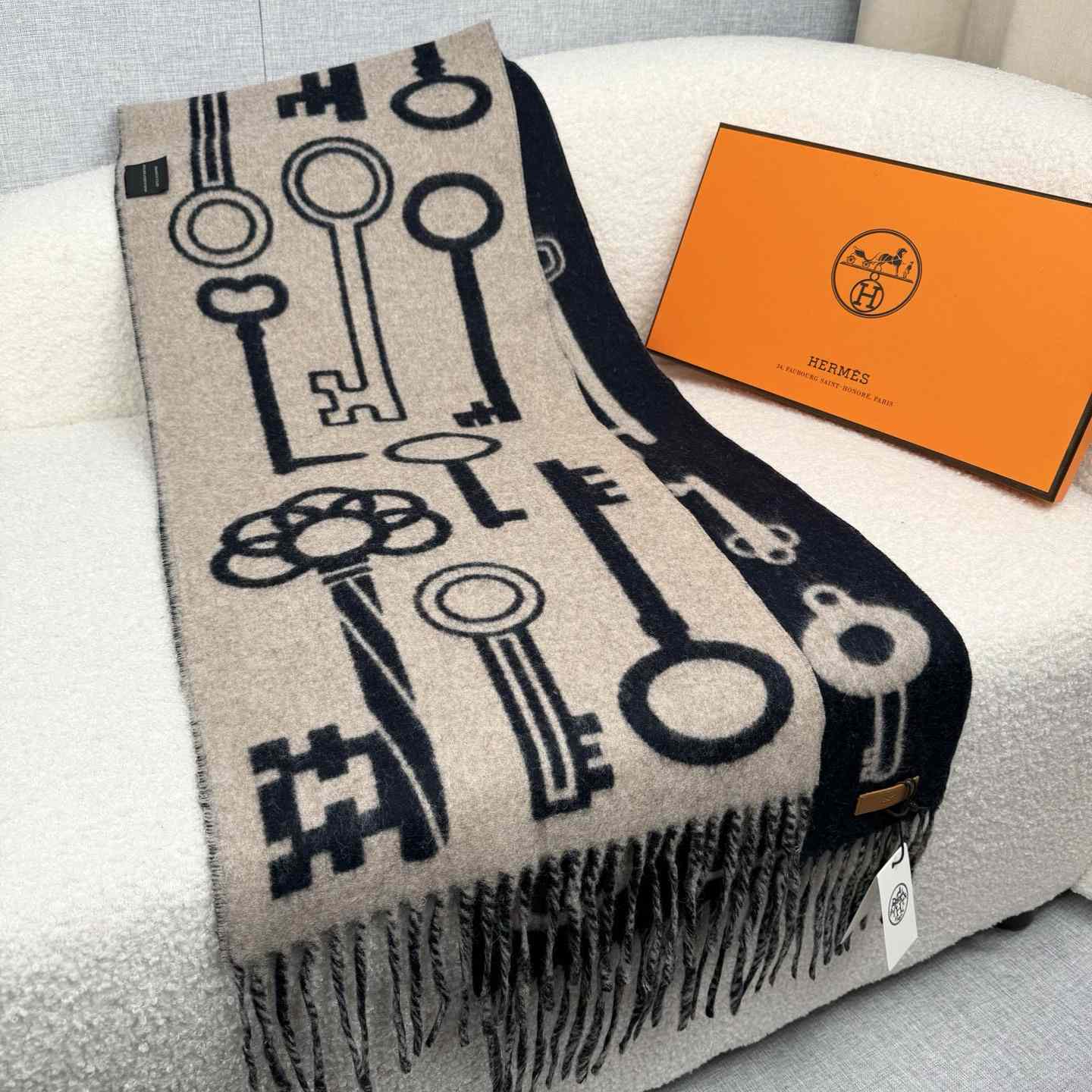 Hermes Casaque Porte-Clefs Scarf - EUR FASHION