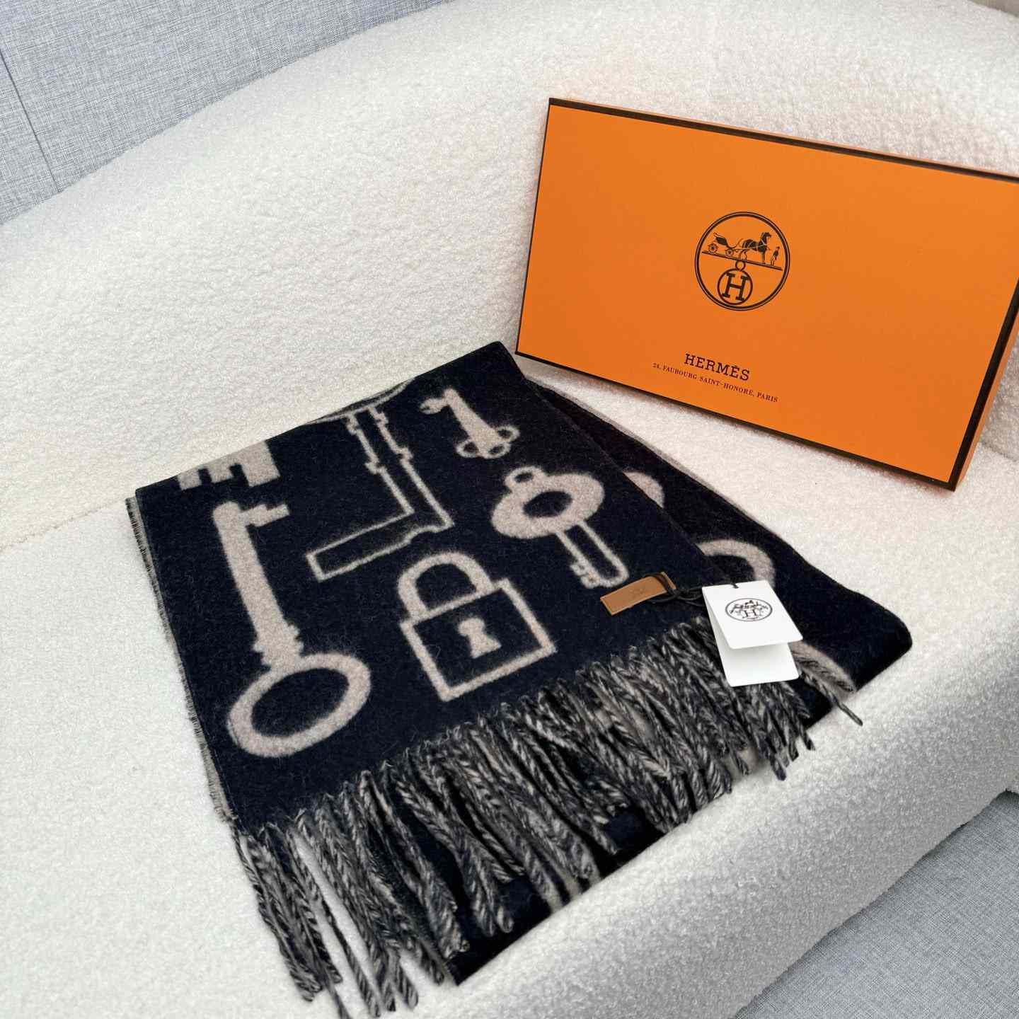 Hermes Casaque Porte-Clefs Scarf - EUR FASHION
