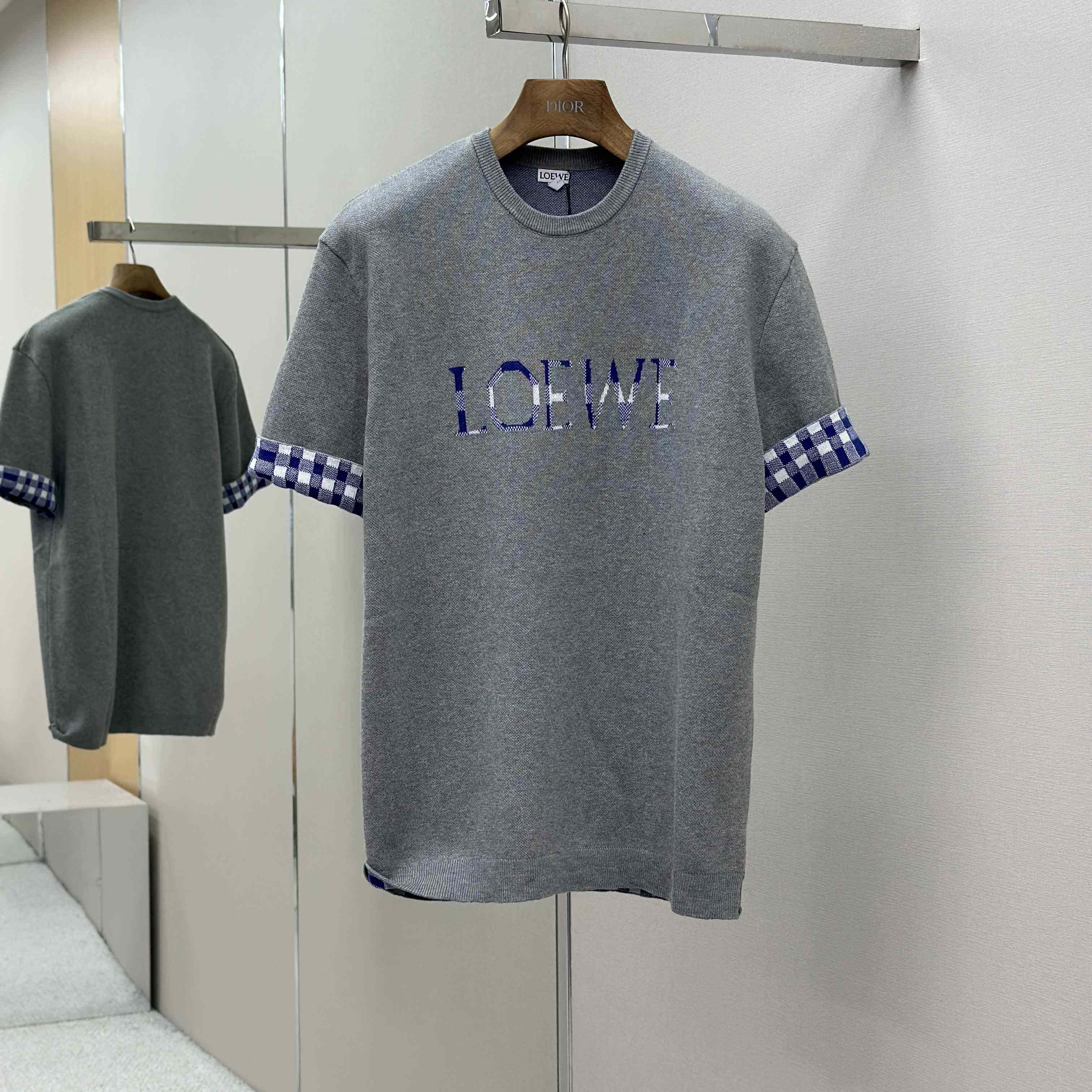 Loewe Top In Wool And Cotton - EUR FASHION