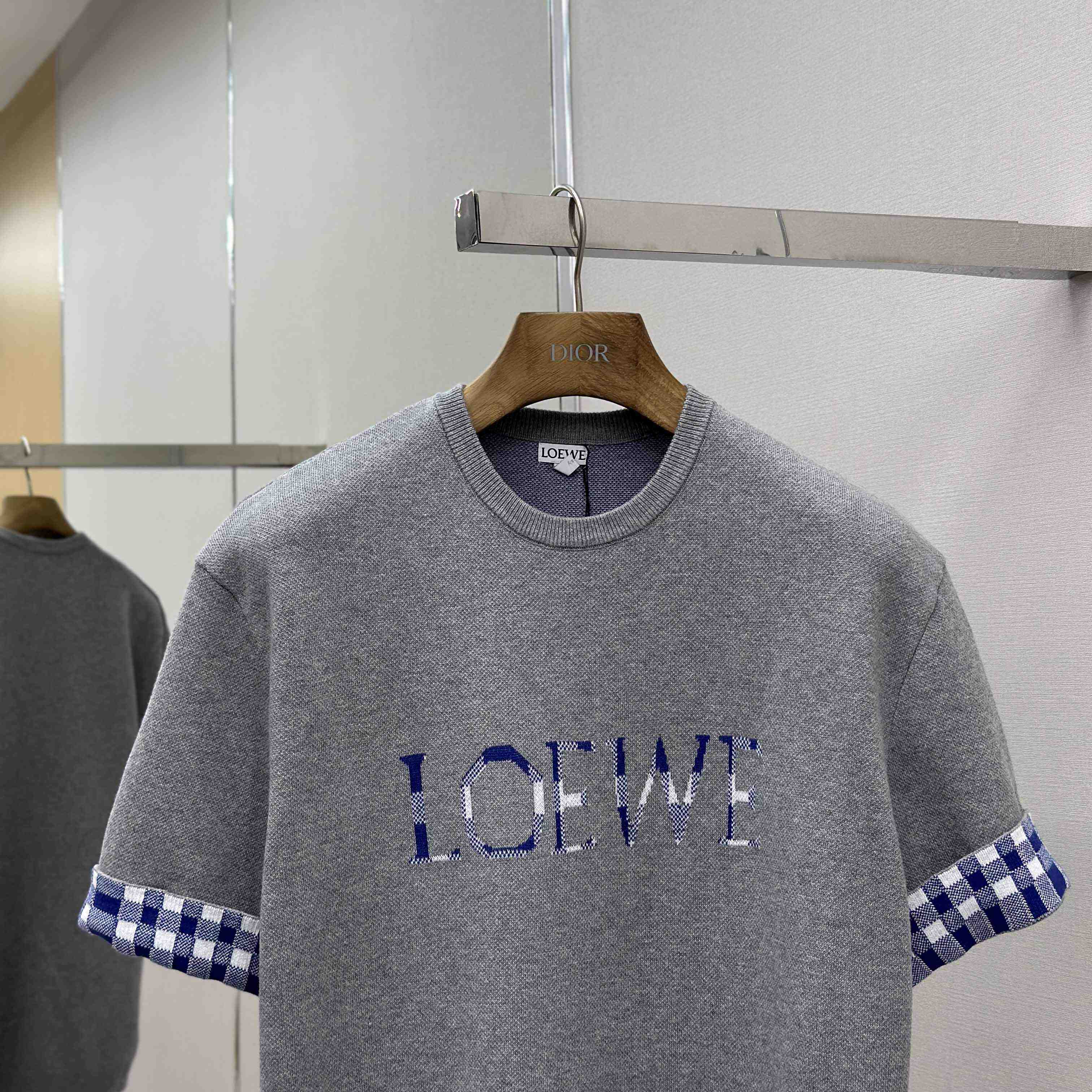 Loewe Top In Wool And Cotton - EUR FASHION