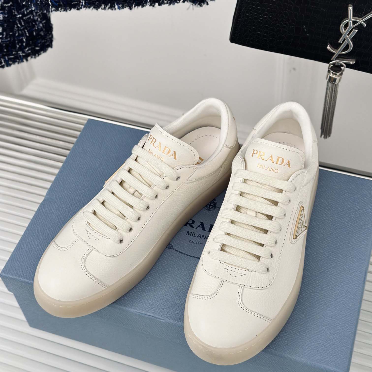 Prada Leather Sneaker - EUR FASHION
