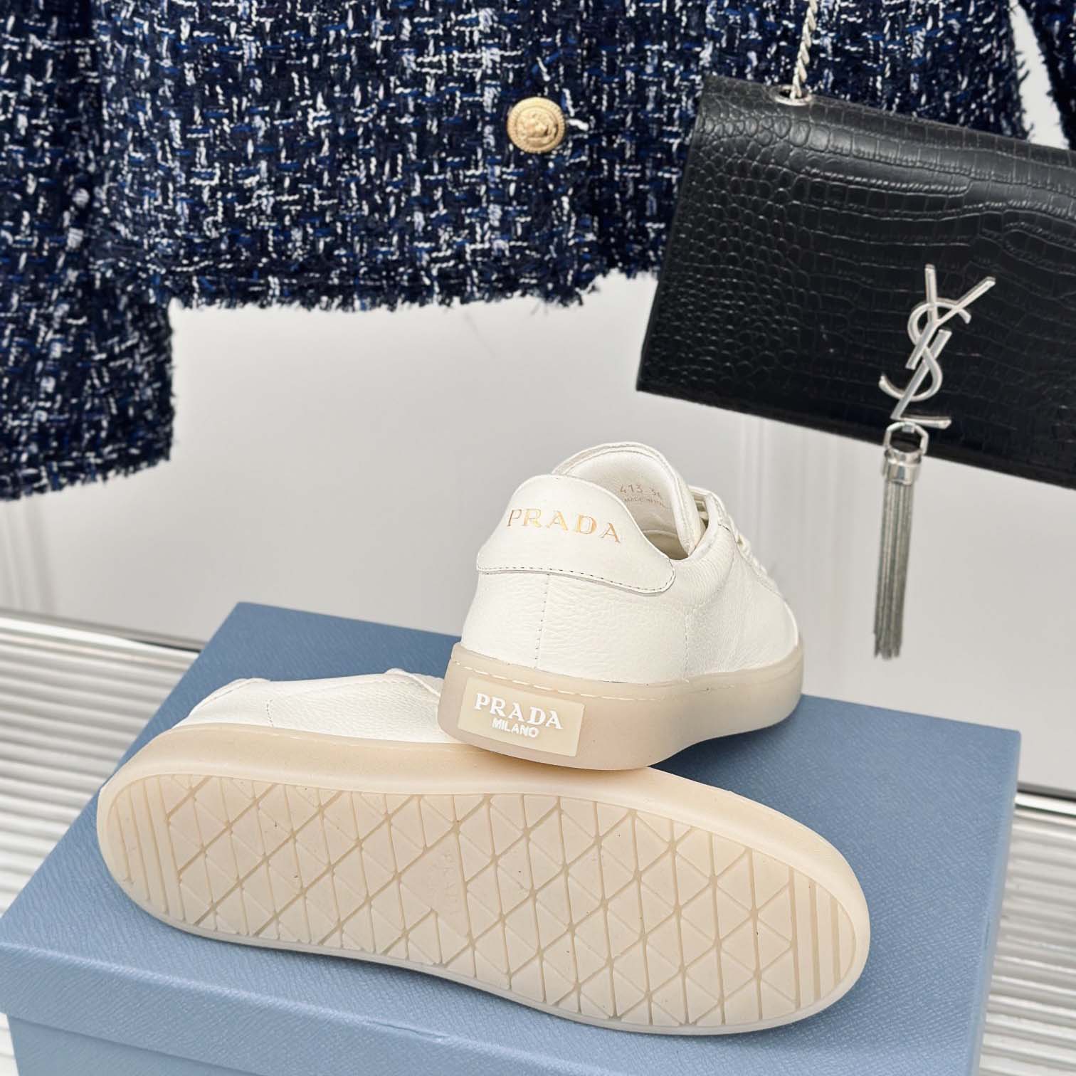 Prada Leather Sneaker - EUR FASHION