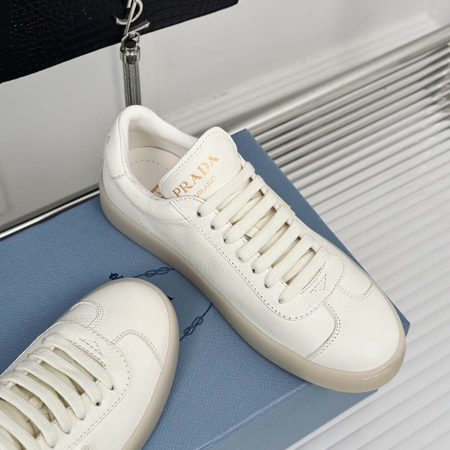 Prada Leather Sneaker - EUR FASHION
