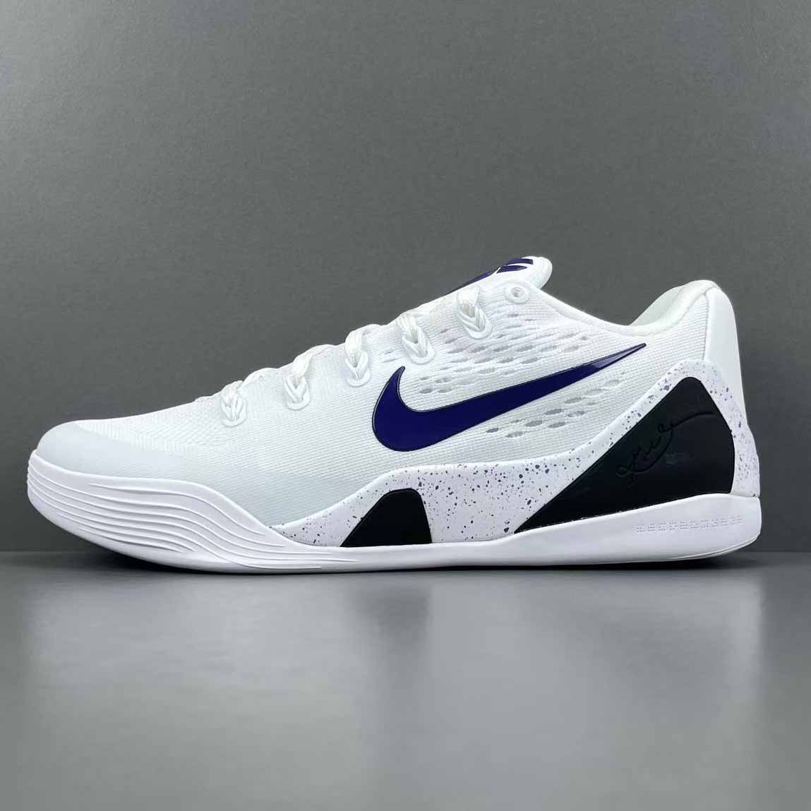 Nike Kobe 9 Elite Low Protro “White Purple” IH1401-100 Nike Kobe 9 Elite Low Protro “White Purple” IH1401-100 - EUR FASHION