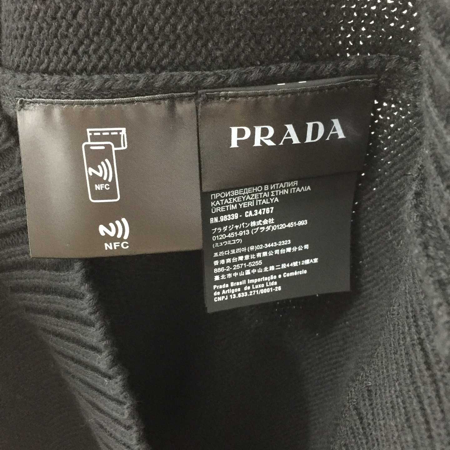 Prada Wool and cashmere crew-neck sweater - EUR FASHION