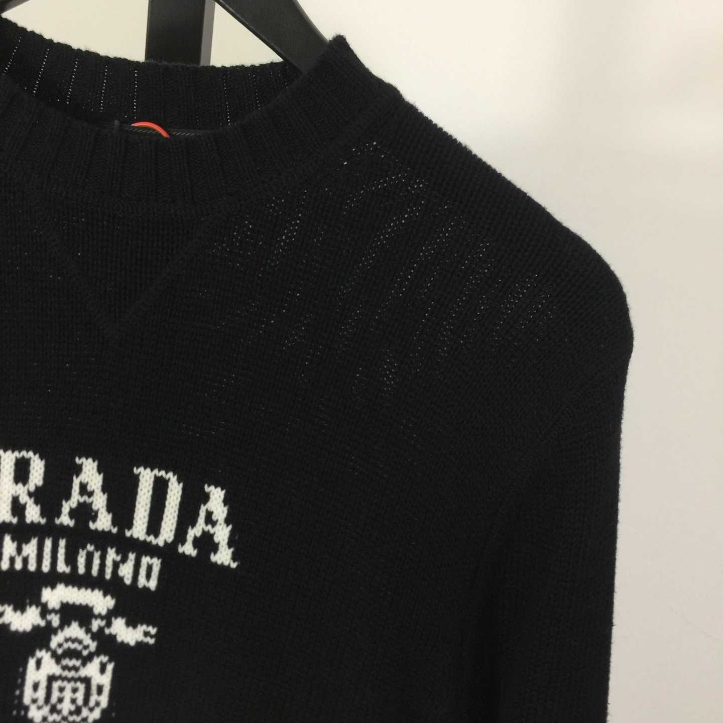 Prada Wool and cashmere crew-neck sweater - EUR FASHION