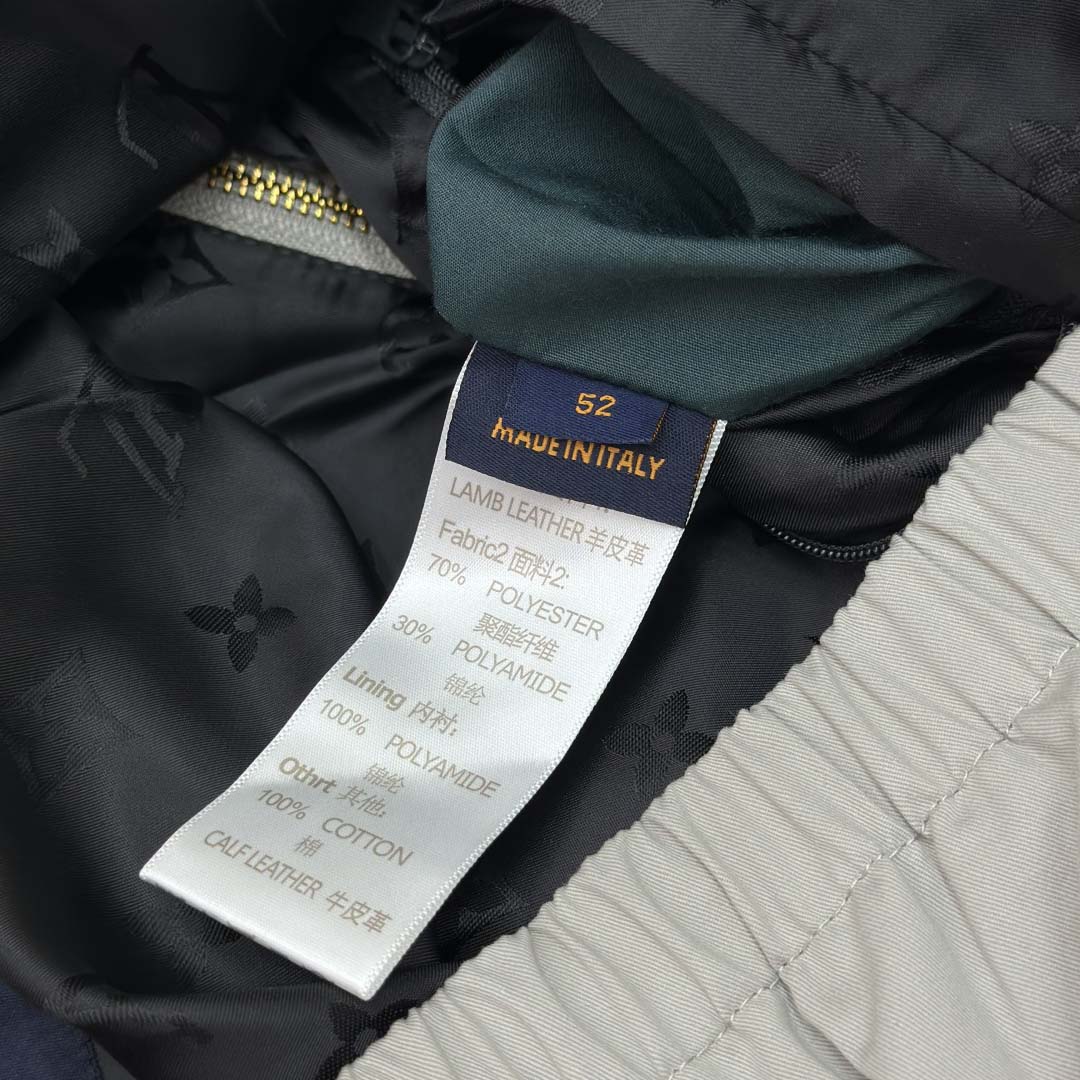 Louis Vuitton Graphic Leather Mix Tracktop   1AIJX2 - EUR FASHION