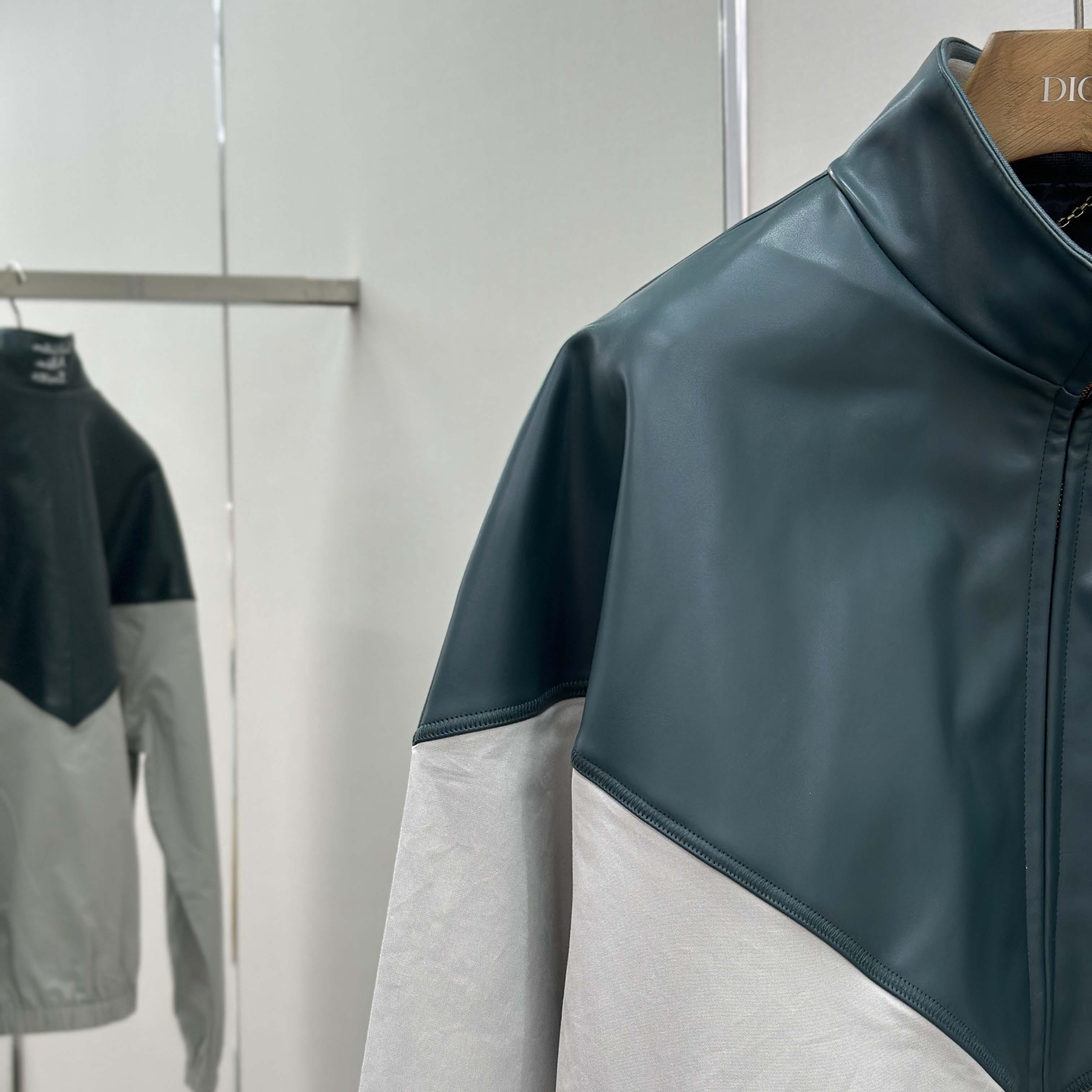 Louis Vuitton Graphic Leather Mix Tracktop   1AIJX2 - EUR FASHION