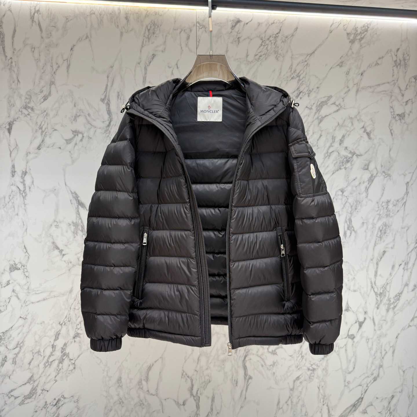 Moncler Galion Hooded Short Down Jacket - EUR FASHION
